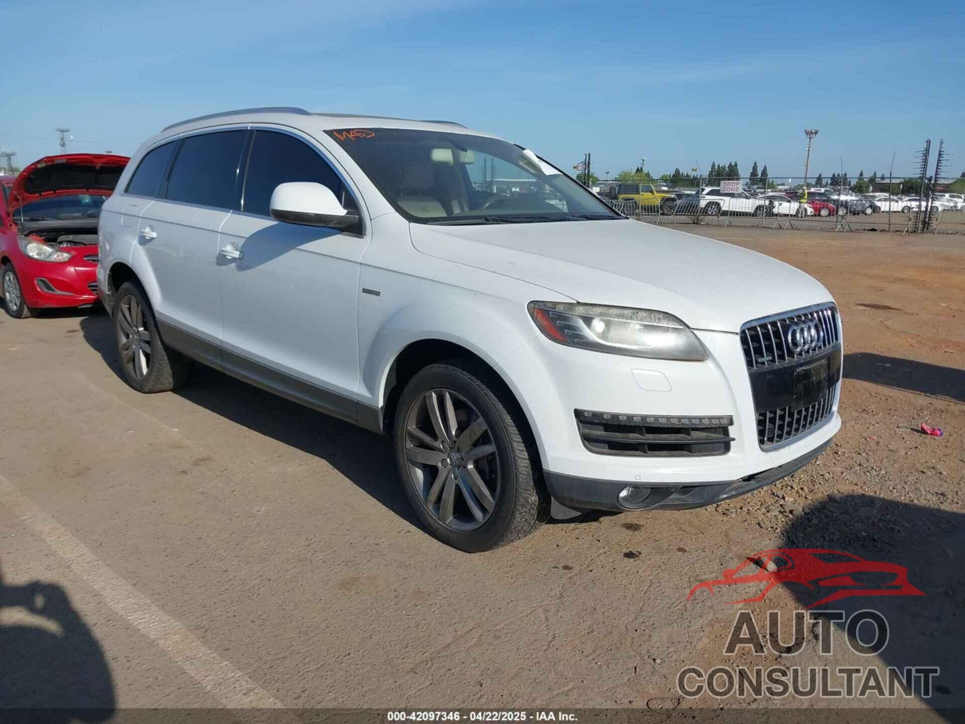AUDI Q7 2013 - WA1LGAFE9DD011184
