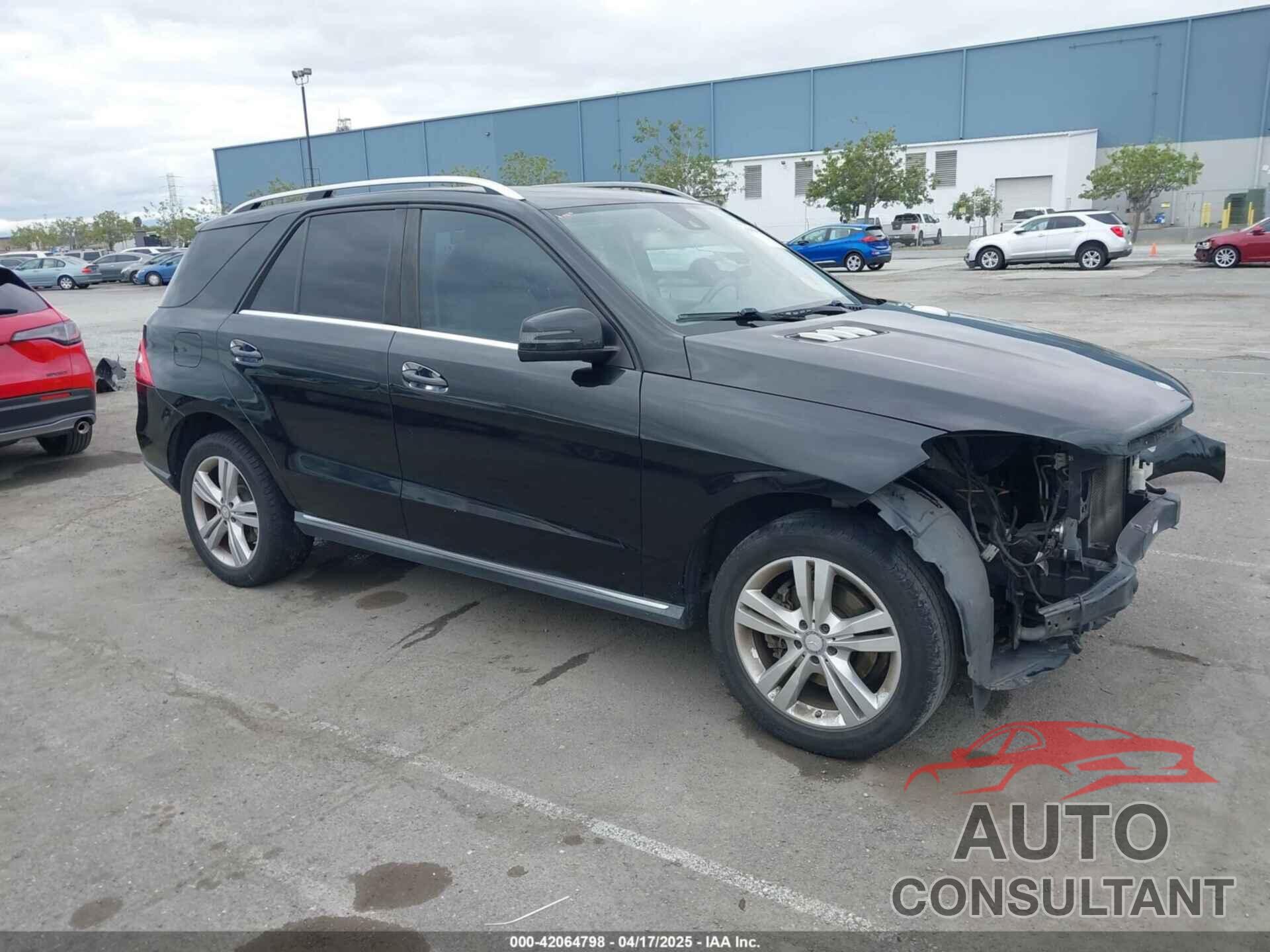 MERCEDES-BENZ ML 350 2014 - 4JGDA5JB9EA408134