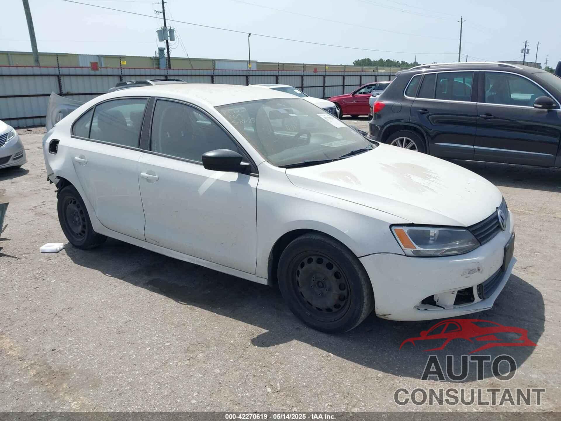 VOLKSWAGEN JETTA 2011 - 3VW2K7AJ4BM011292