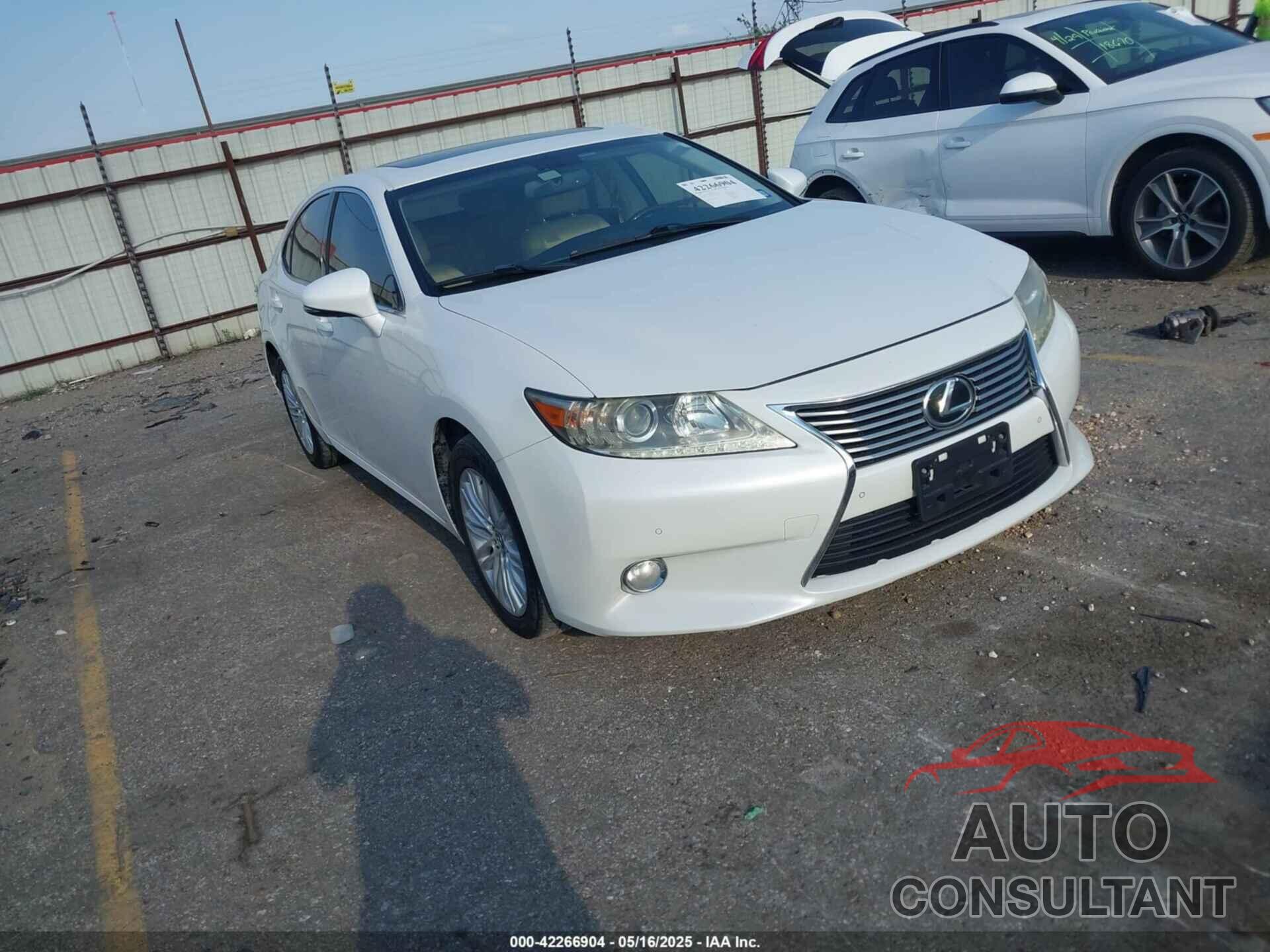 LEXUS ES 350 2013 - JTHBK1GGXD2082453