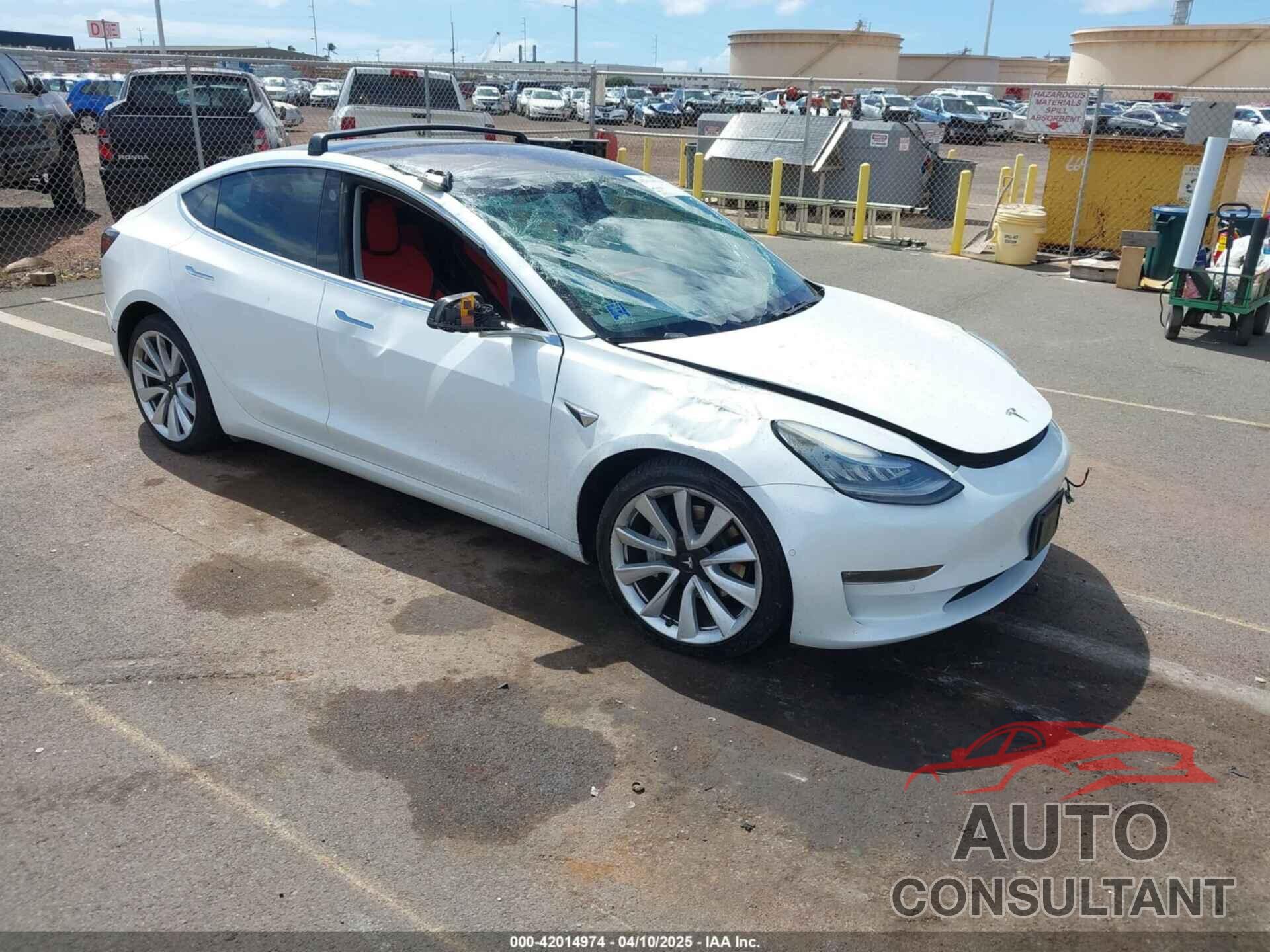 TESLA MODEL 3 2018 - 5YJ3E1EB6JF111685