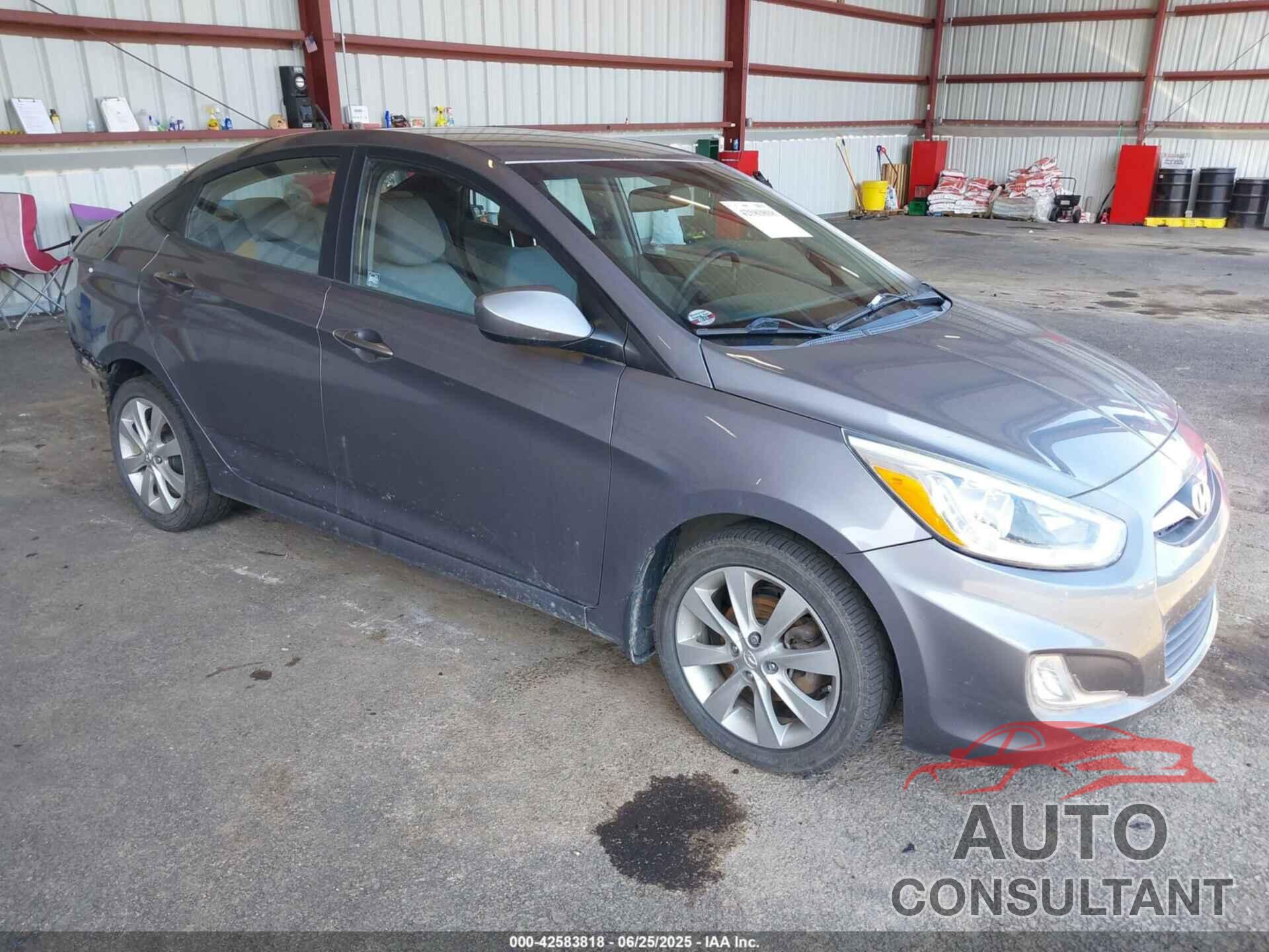 HYUNDAI ACCENT 2014 - KMHCU4AE2EU596047