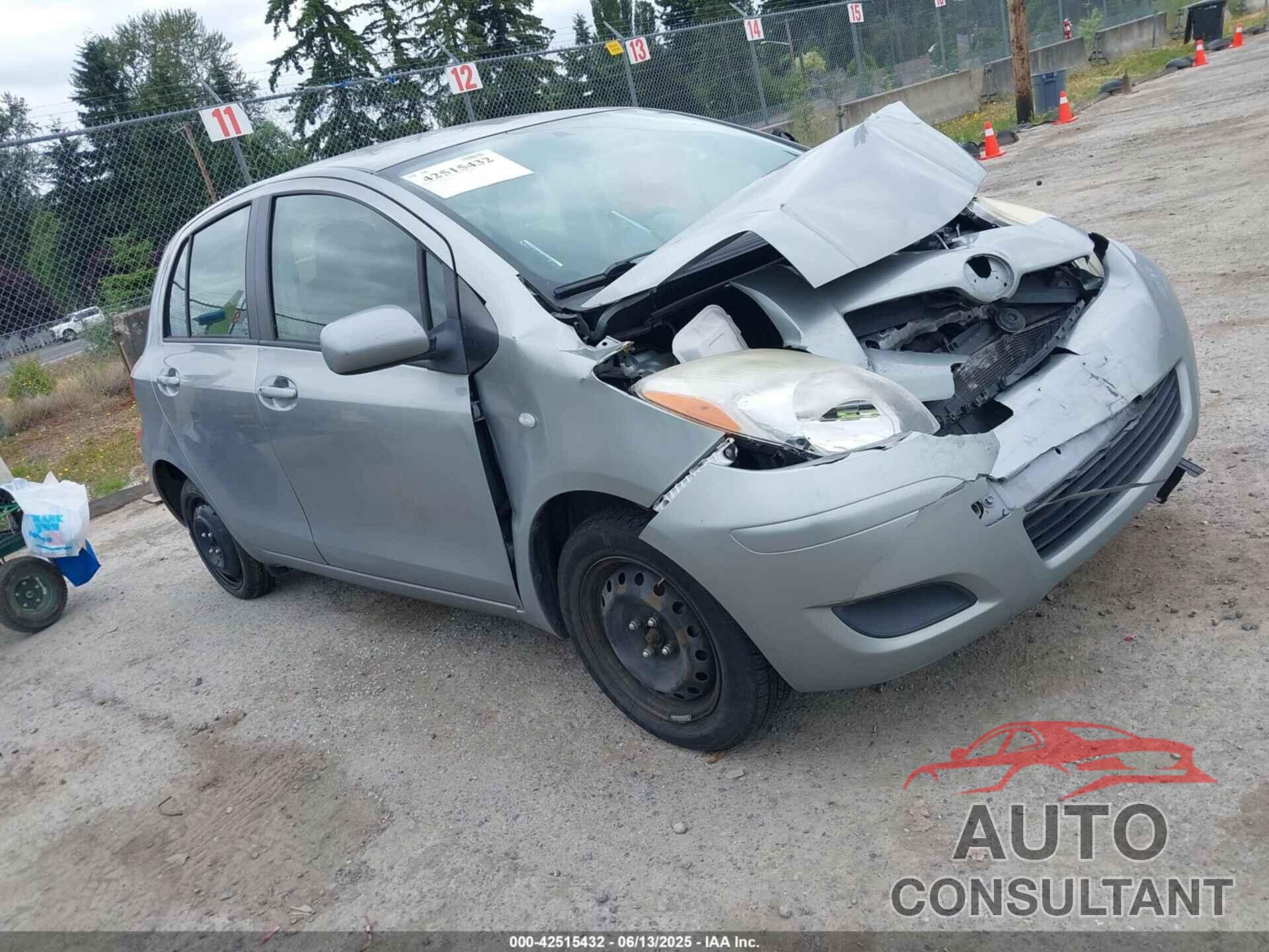 TOYOTA YARIS 2010 - JTDKT4K36A5290179