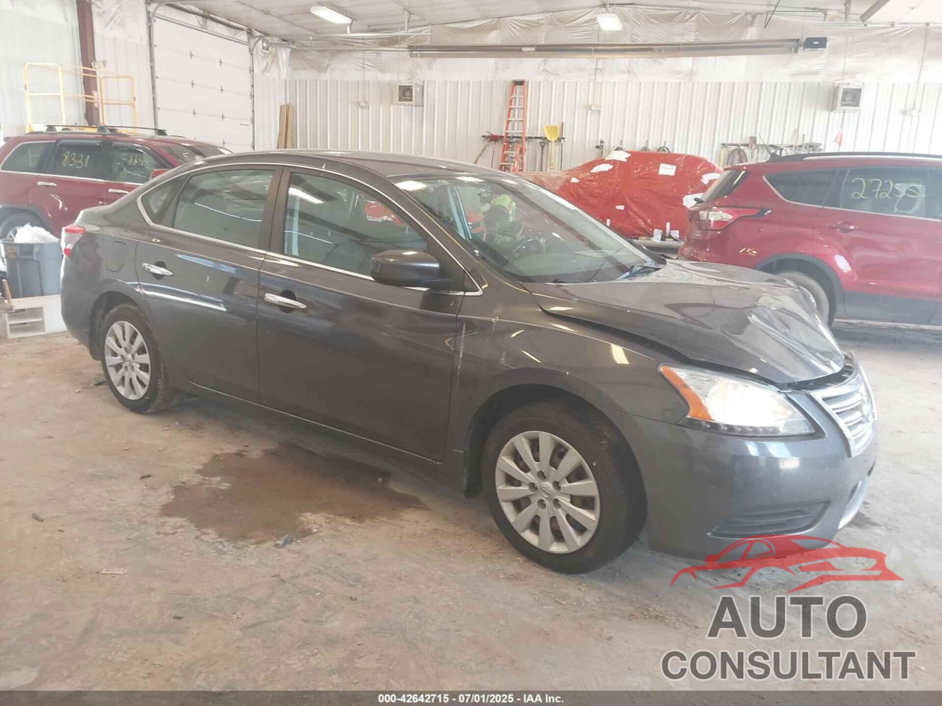 NISSAN SENTRA 2013 - 3N1AB7AP0DL620202