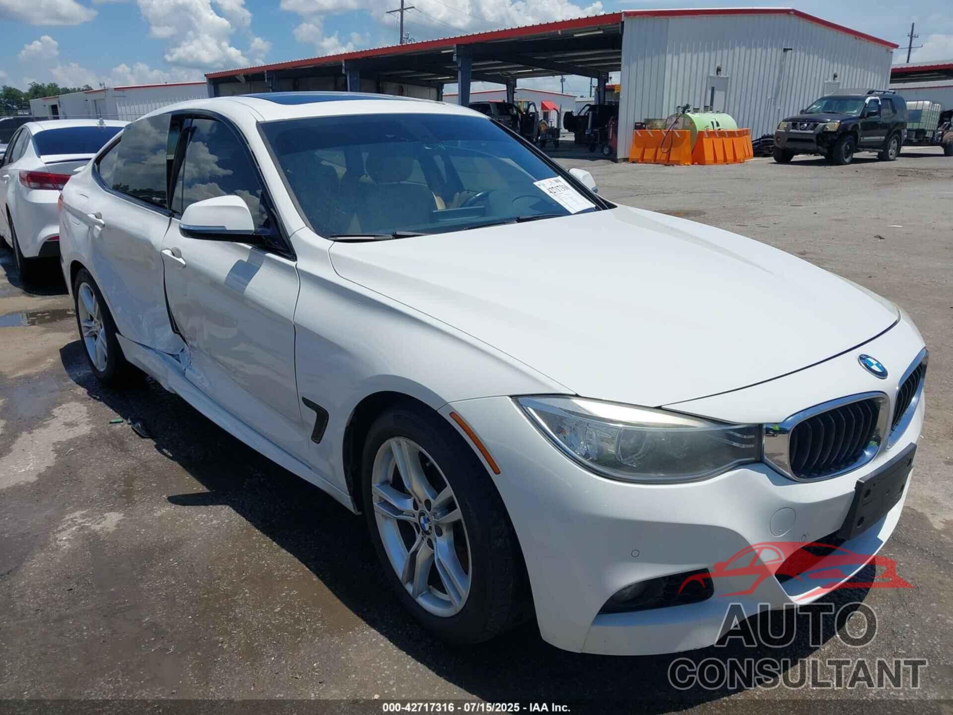BMW 335I GRAN TURISMO 2016 - WBA3X9C58GD869420