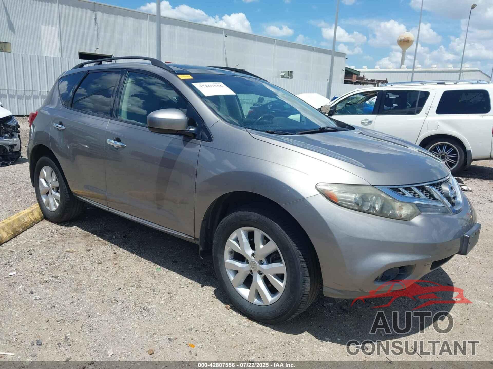 NISSAN MURANO 2011 - JN8AZ1MU3BW065376