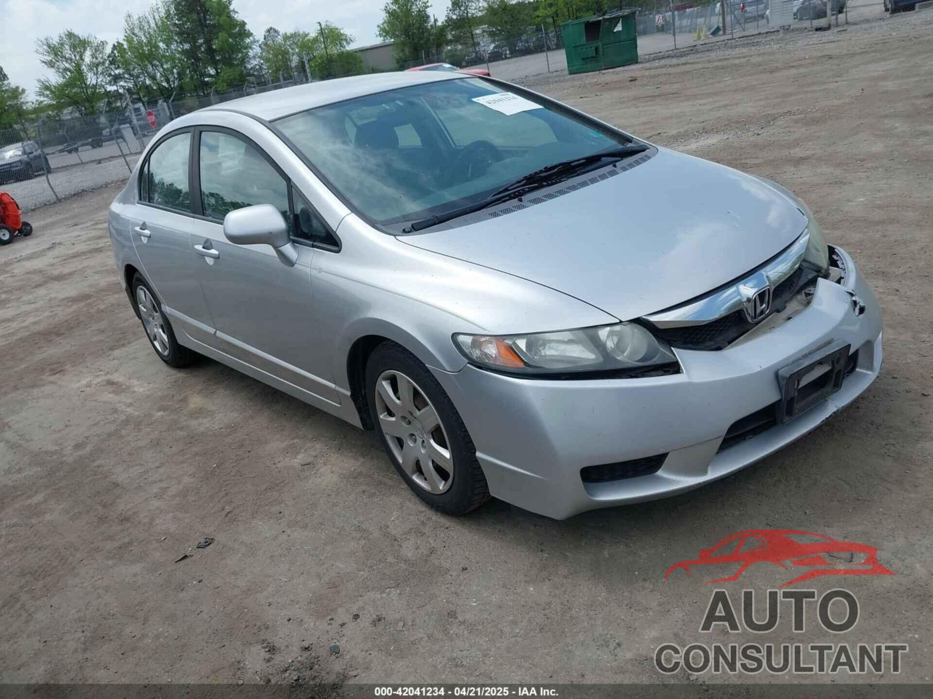 HONDA CIVIC 2010 - 19XFA1F52AE016886