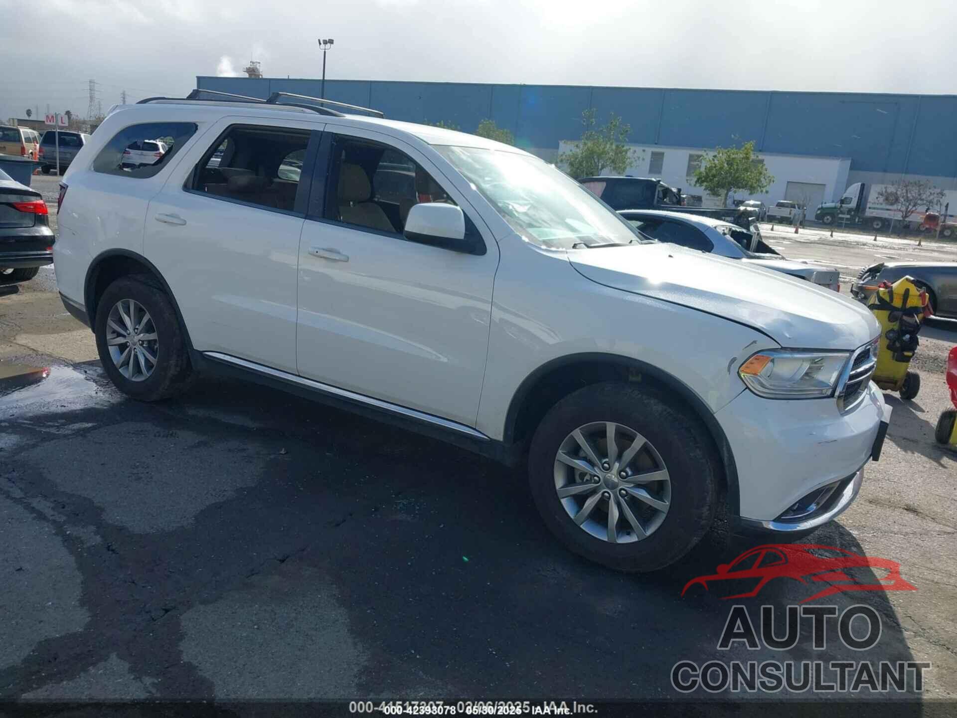 DODGE DURANGO 2017 - 1C4RDJAG0HC752868