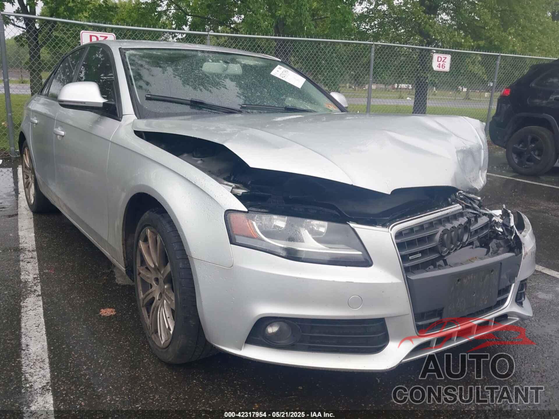 AUDI A4 2009 - WAULF78K49N073458