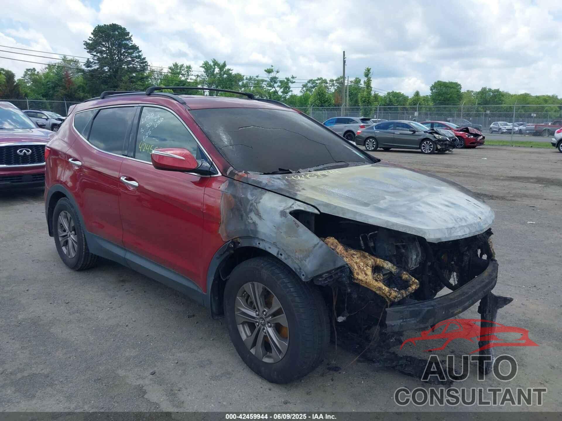HYUNDAI SANTA FE 2013 - 5XYZU3LBXDG118972