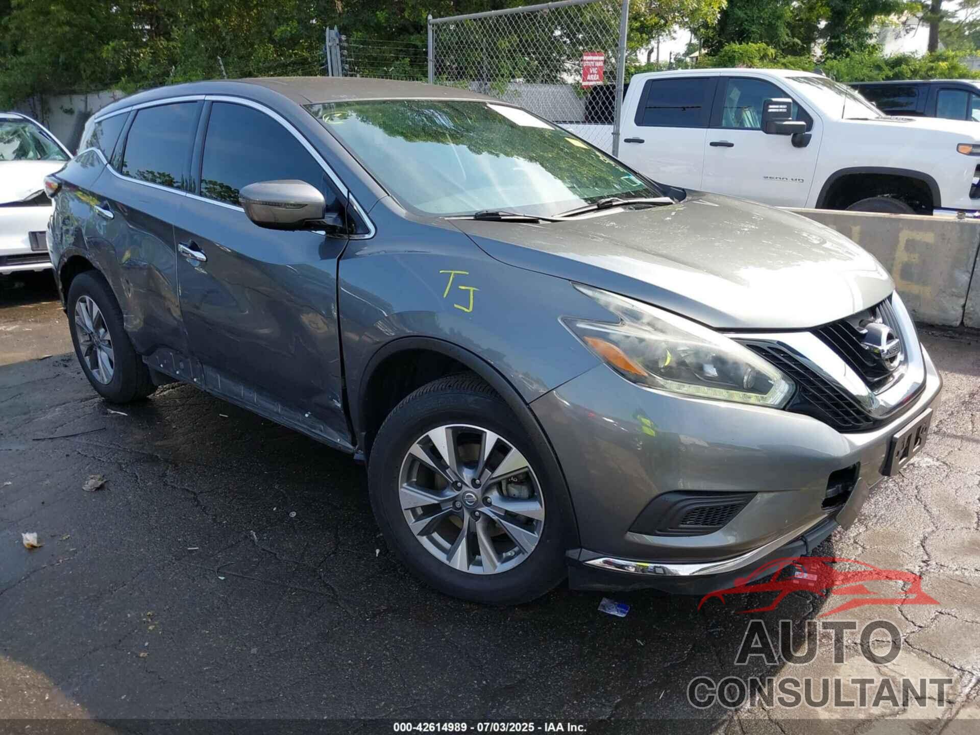 NISSAN MURANO 2018 - 5N1AZ2MH7JN197805