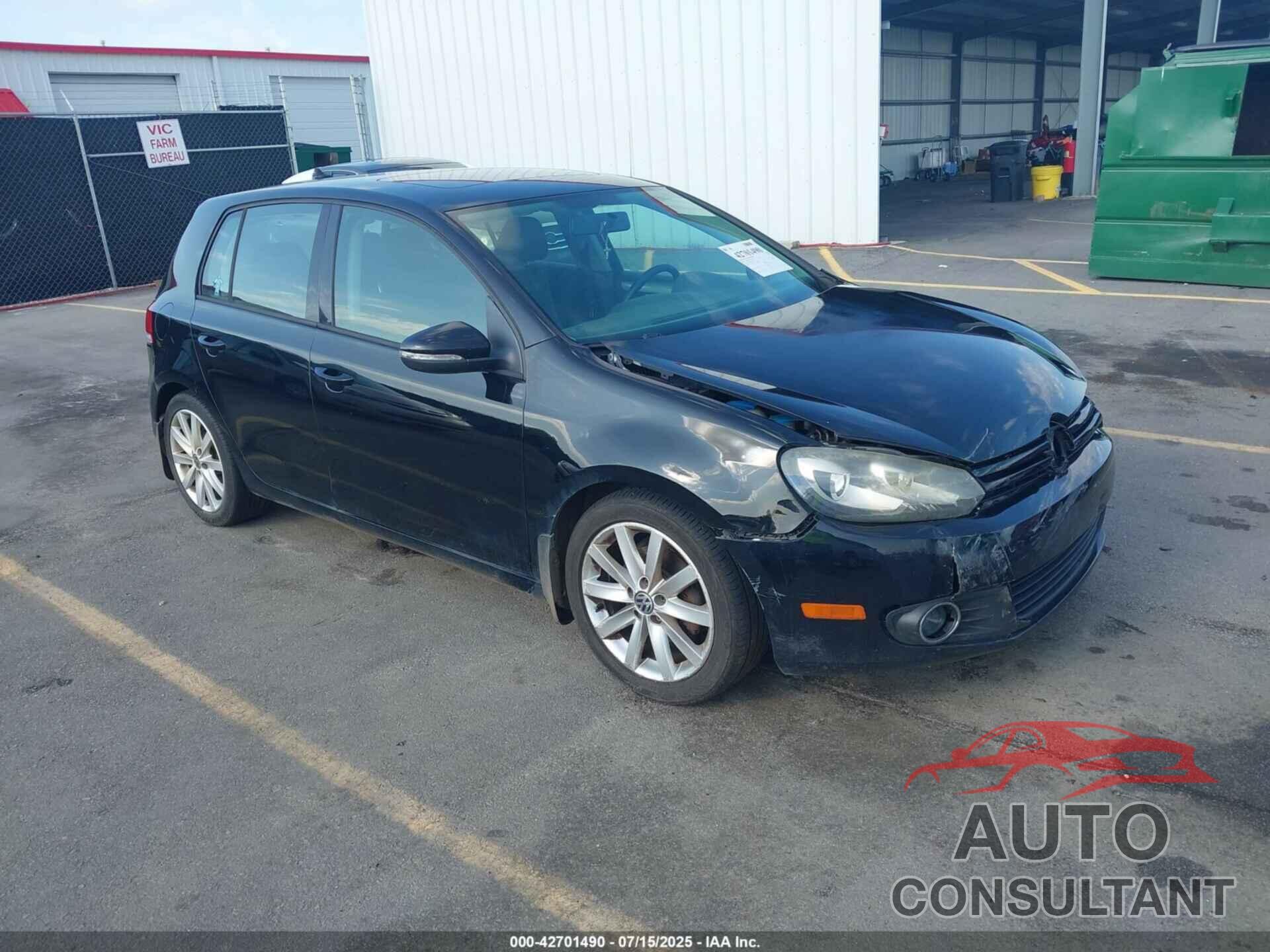 VOLKSWAGEN GOLF 2011 - WVWDM7AJ9BW348241