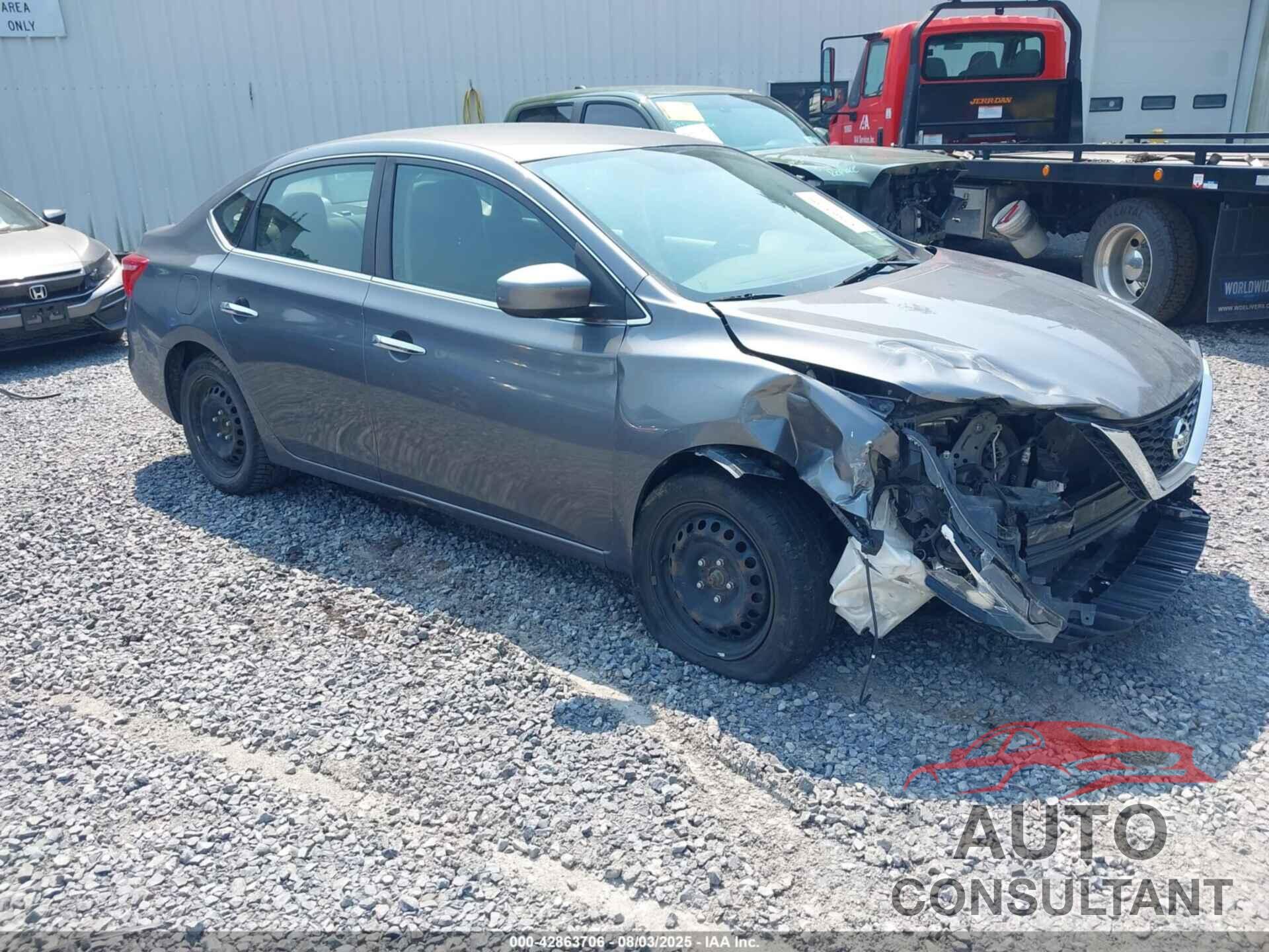 NISSAN SENTRA 2019 - 3N1AB7AP7KY360445