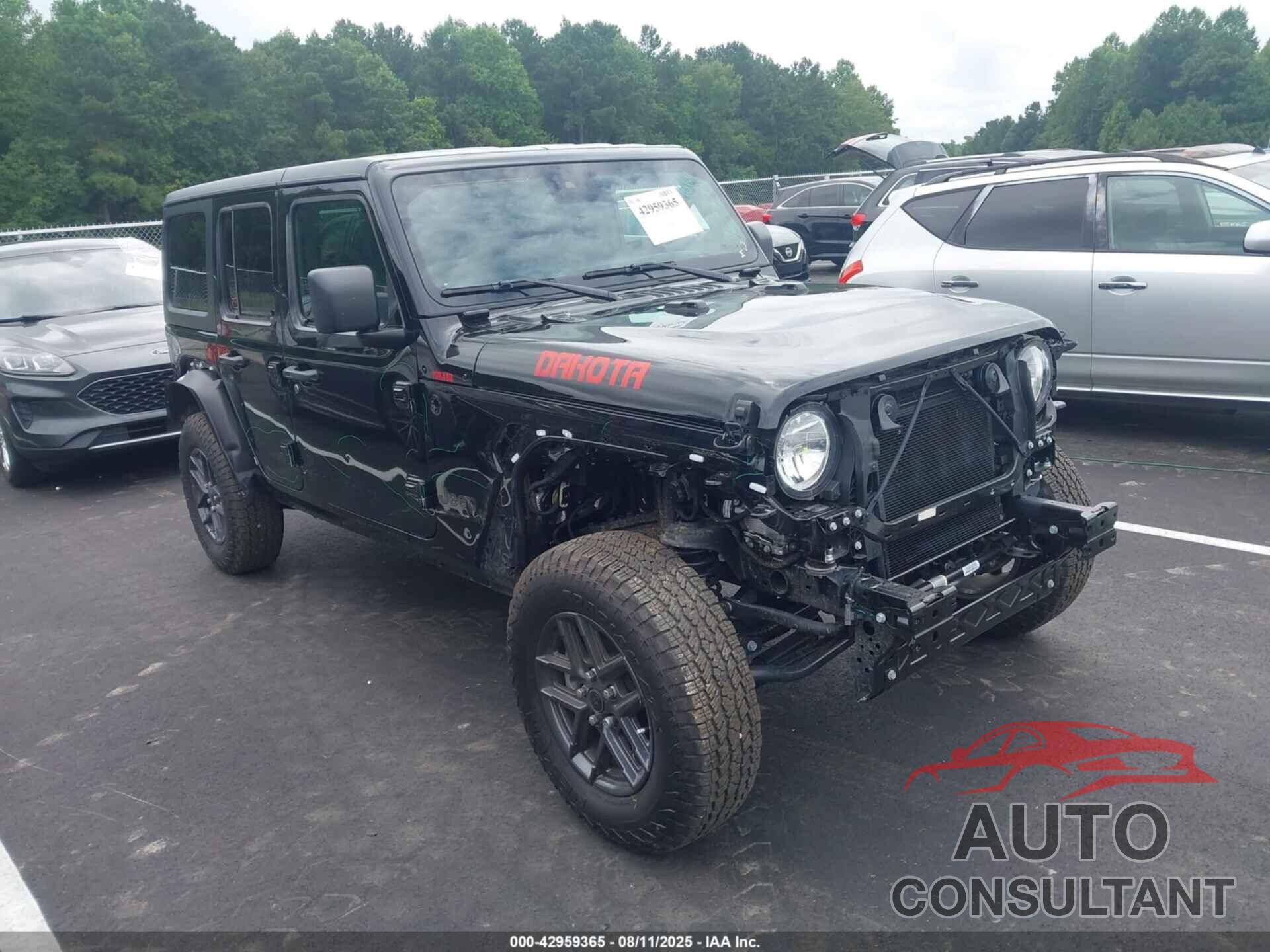 JEEP WRANGLER 2025 - 1C4PJXDN4SW510913