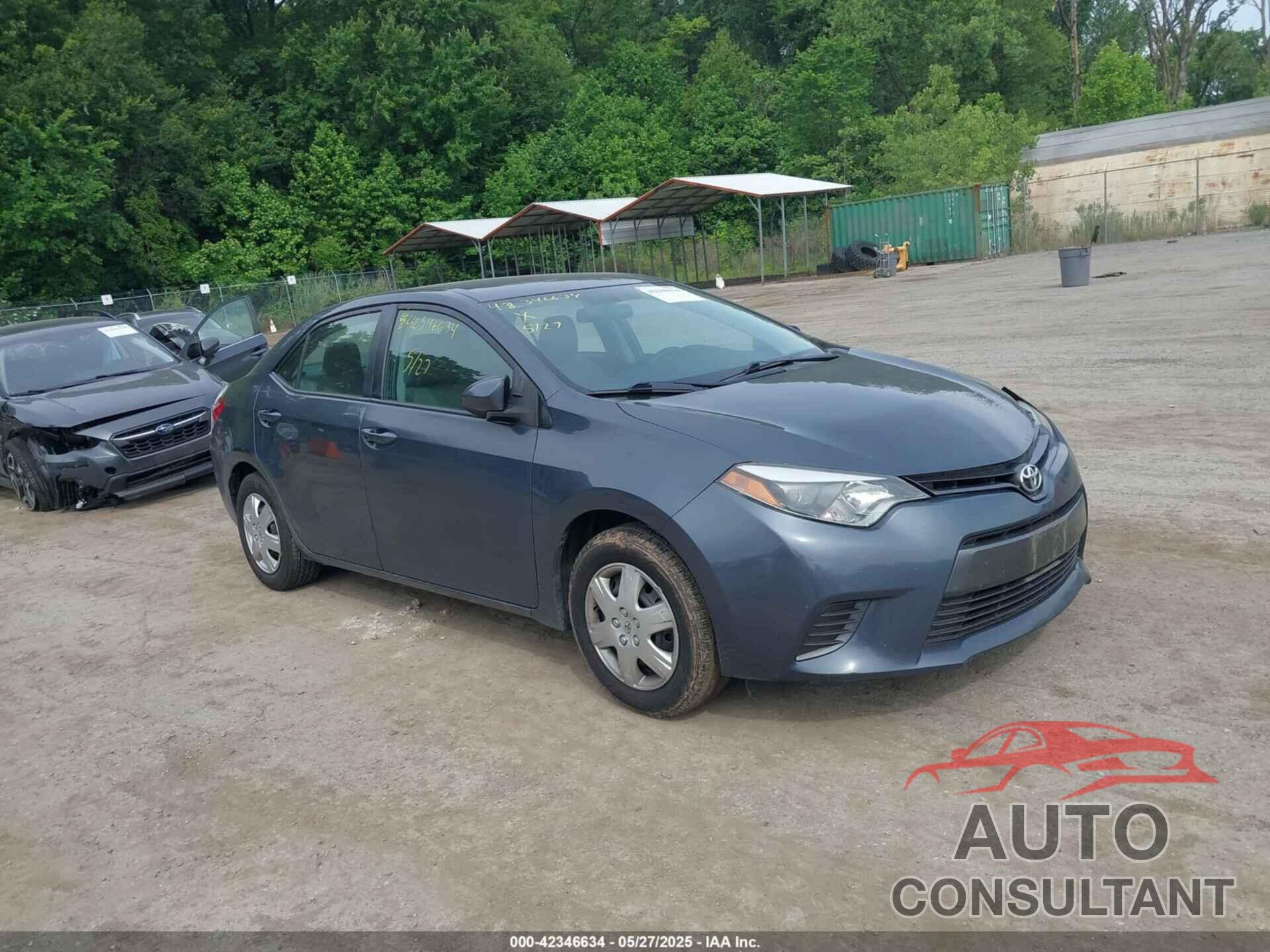 TOYOTA COROLLA 2015 - 2T1BPRHE7FC405067