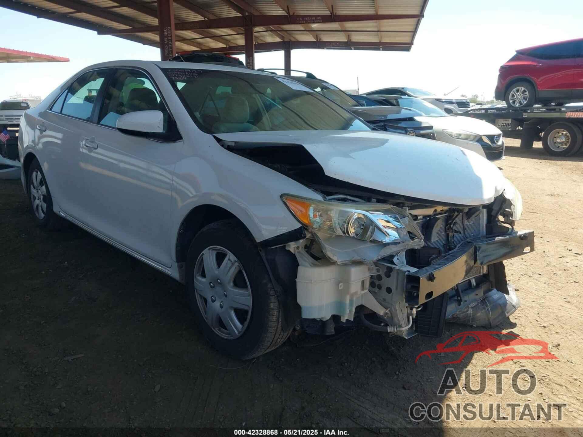 TOYOTA CAMRY 2012 - 4T4BF1FK0CR209324