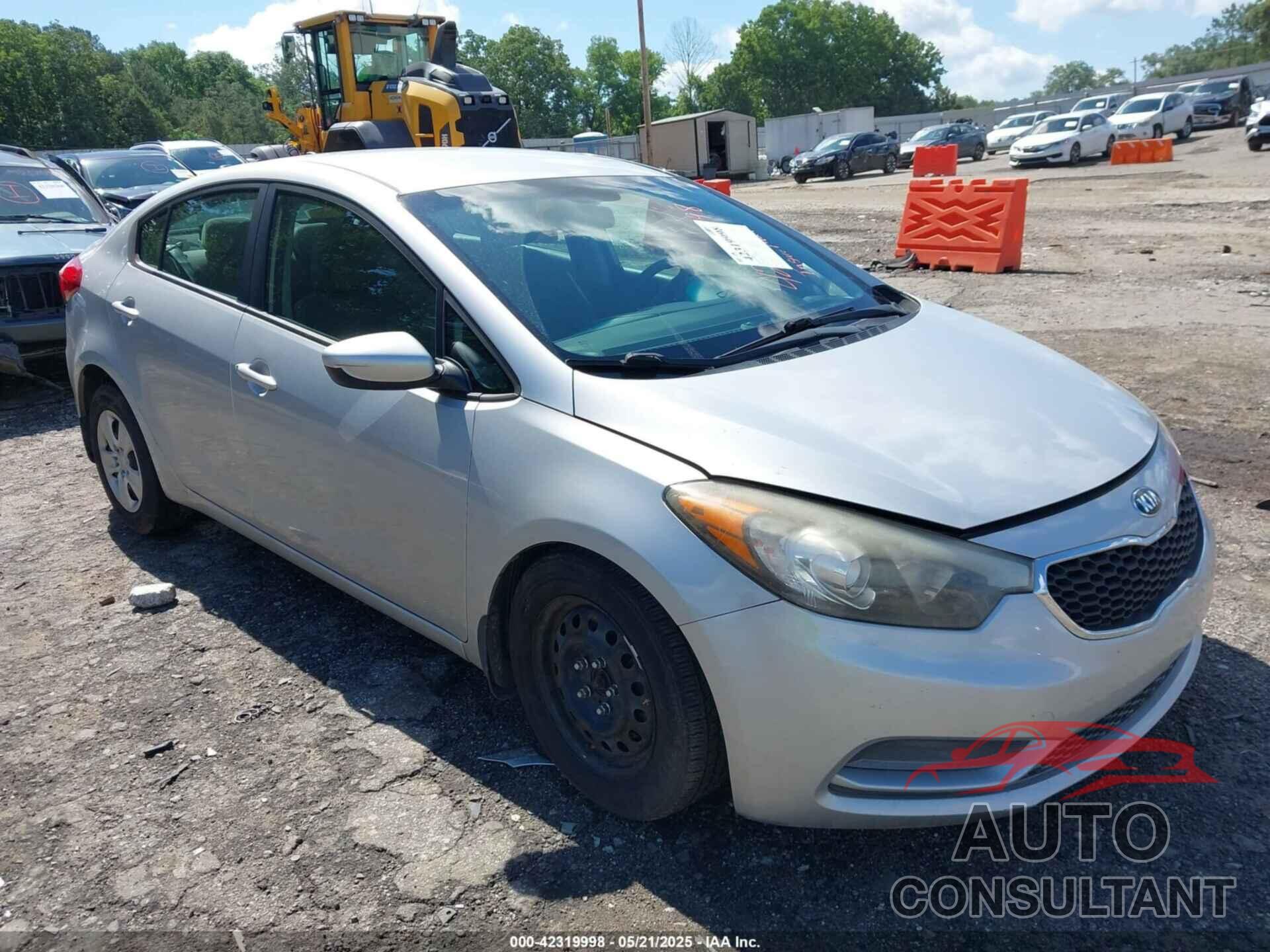 KIA FORTE 2015 - KNAFK4A66F5404962