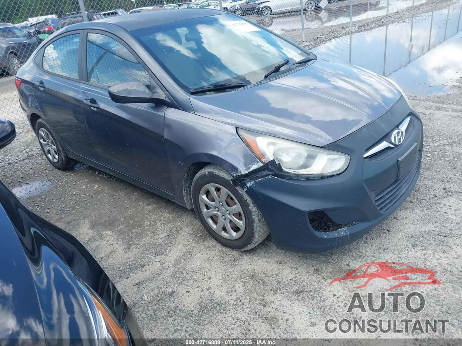 HYUNDAI ACCENT 2012 - KMHCT4AE3CU054617