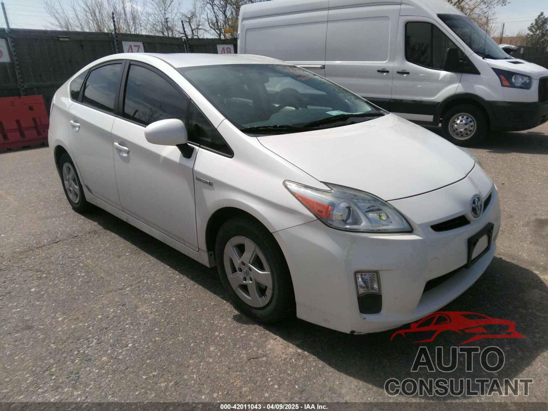 TOYOTA PRIUS 2011 - JTDKN3DU0B0281597