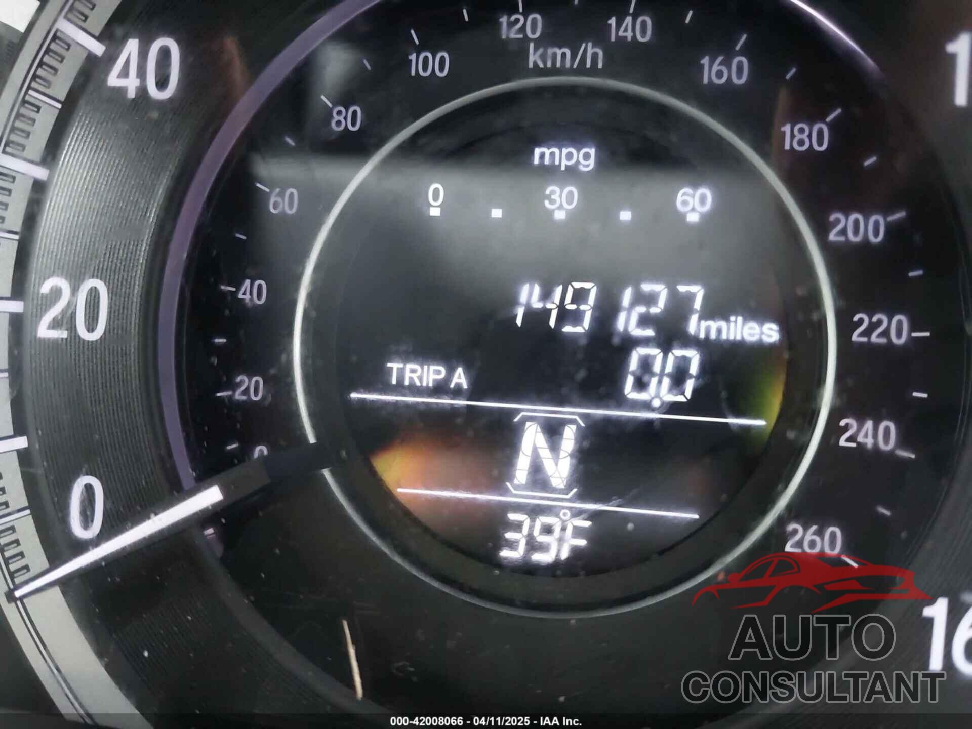 HONDA ACCORD 2017 - 1HGCR2F32HA080506