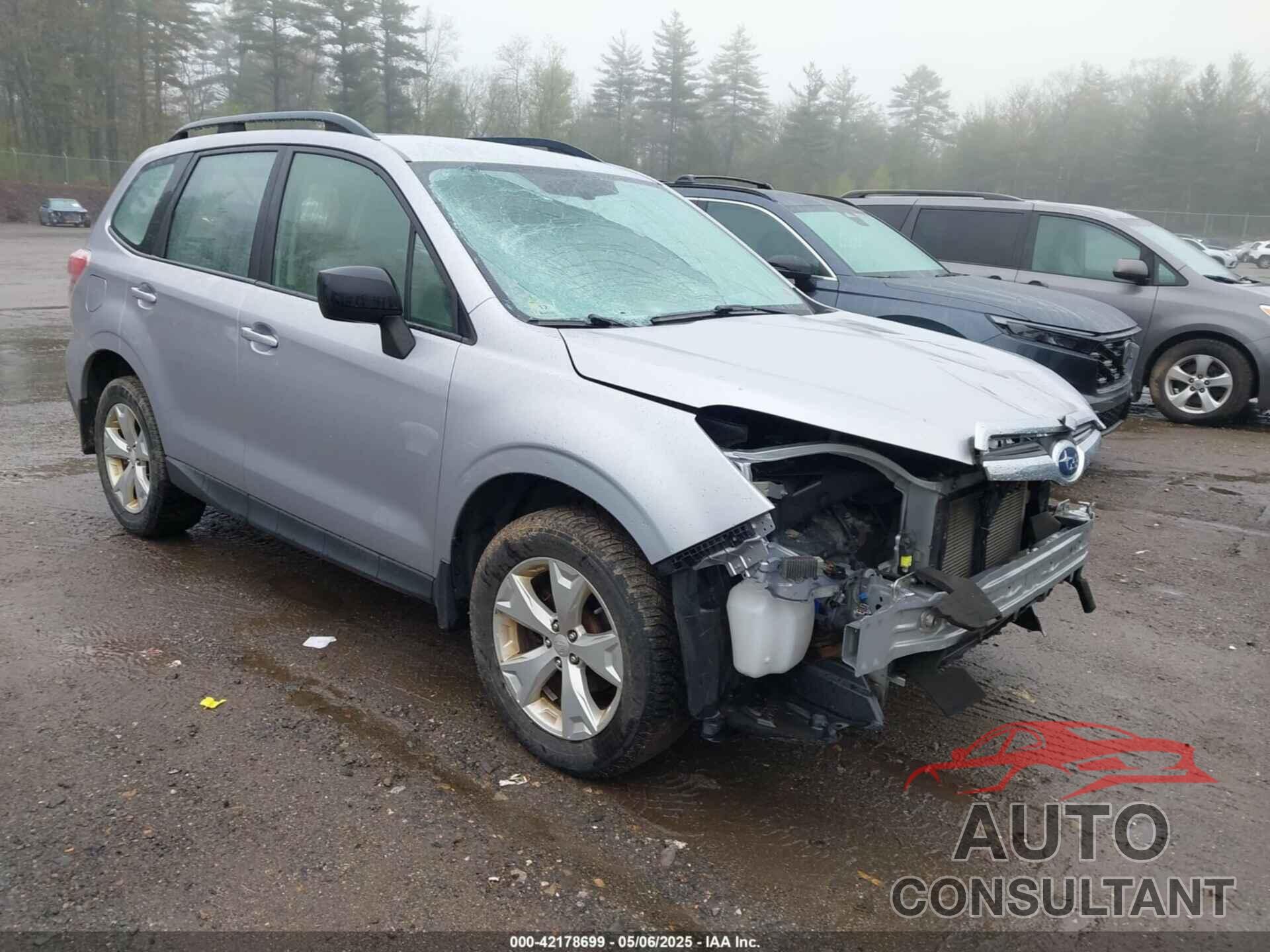 SUBARU FORESTER 2016 - JF2SJABC3GH463556