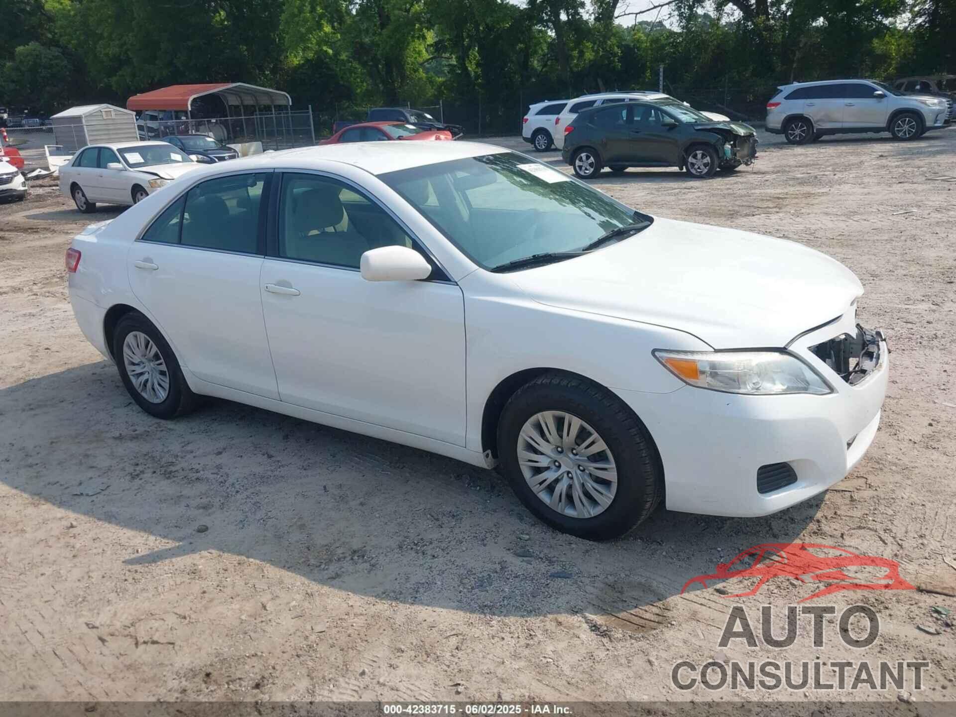 TOYOTA CAMRY 2010 - JTNBF3EK5A3001191