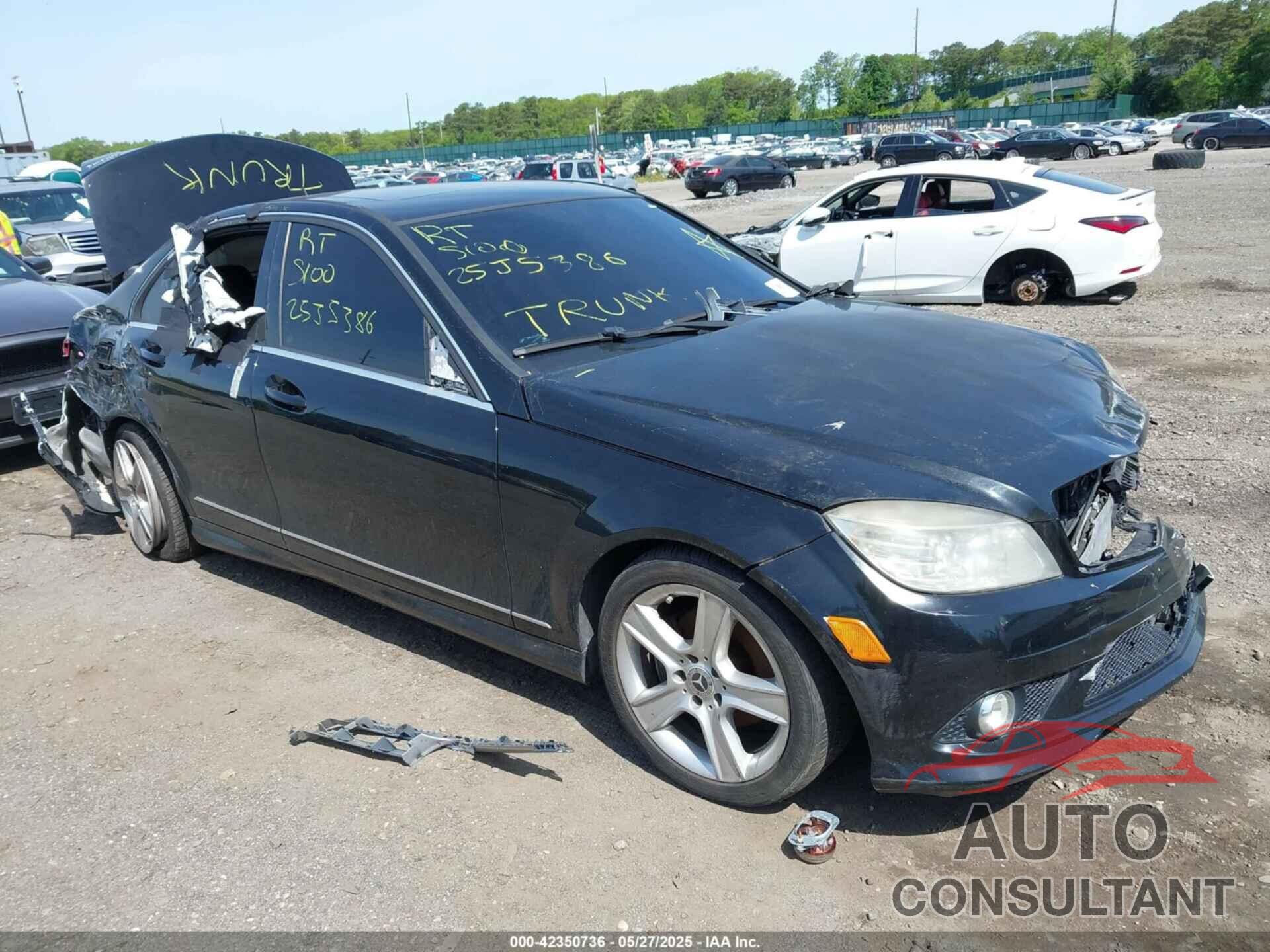 MERCEDES-BENZ C 300 2010 - WDDGF8BB6AR105574