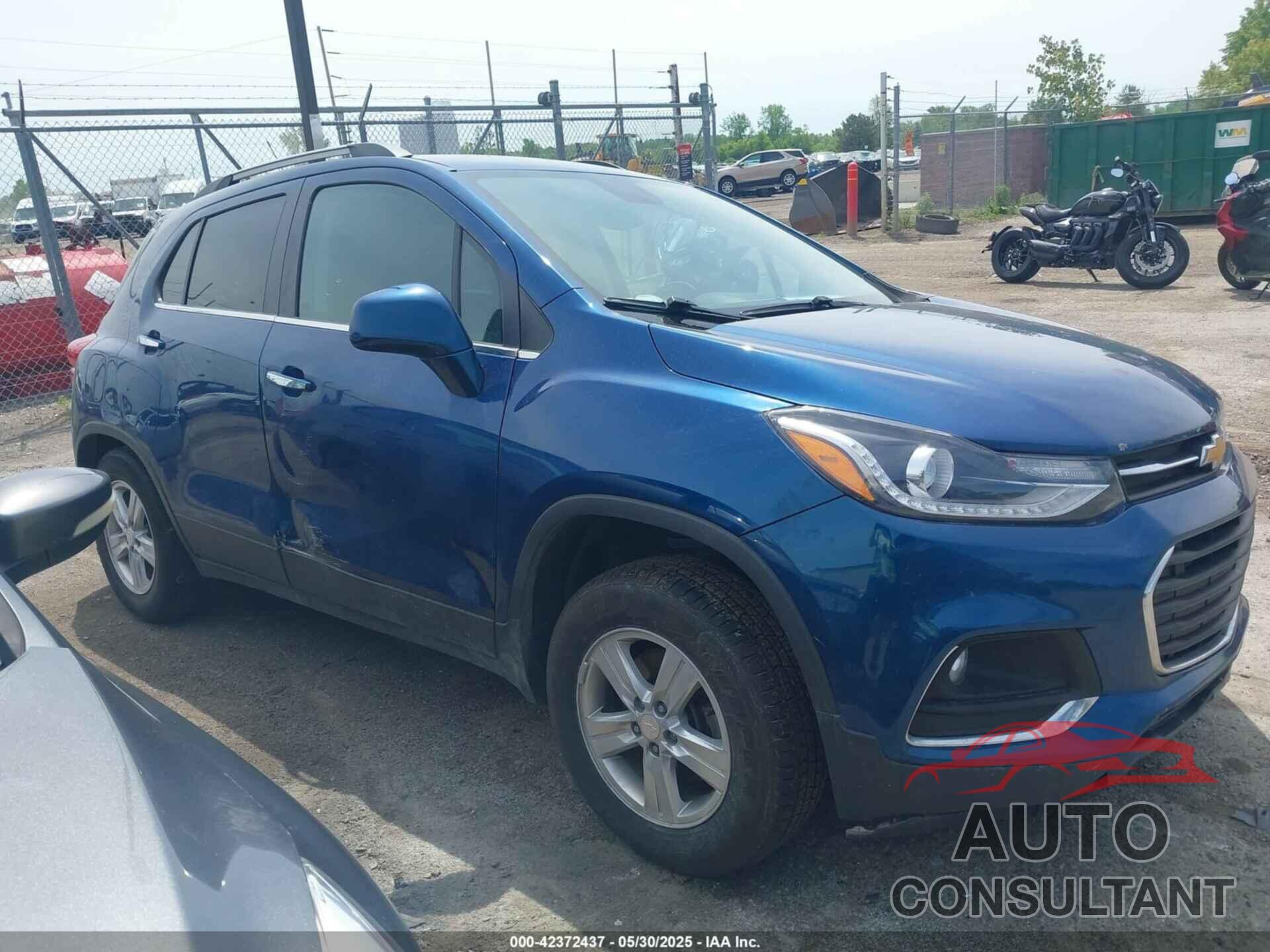 CHEVROLET TRAX 2019 - 3GNCJLSB7KL287599