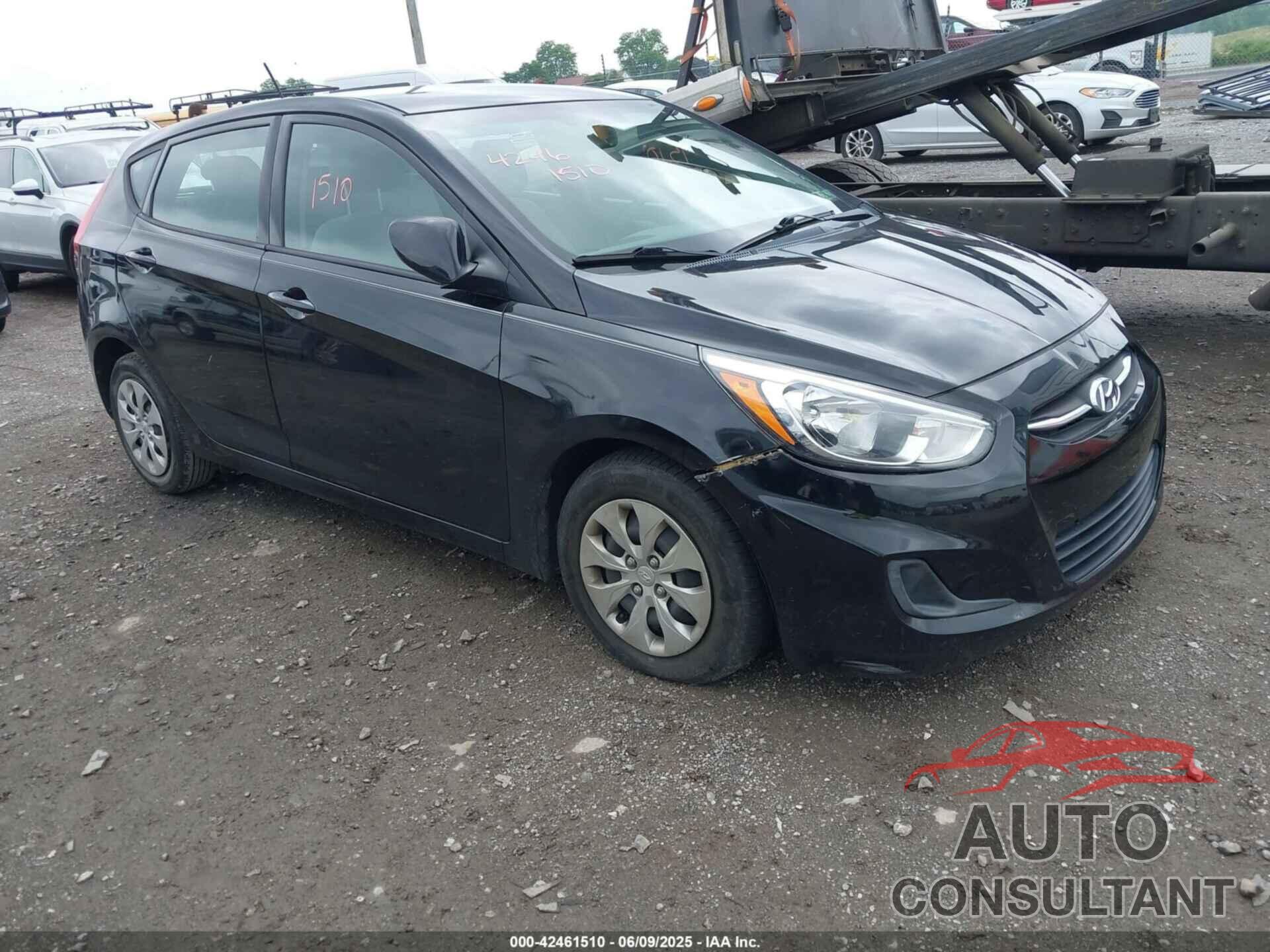 HYUNDAI ACCENT 2017 - KMHCT5AE2HU355991