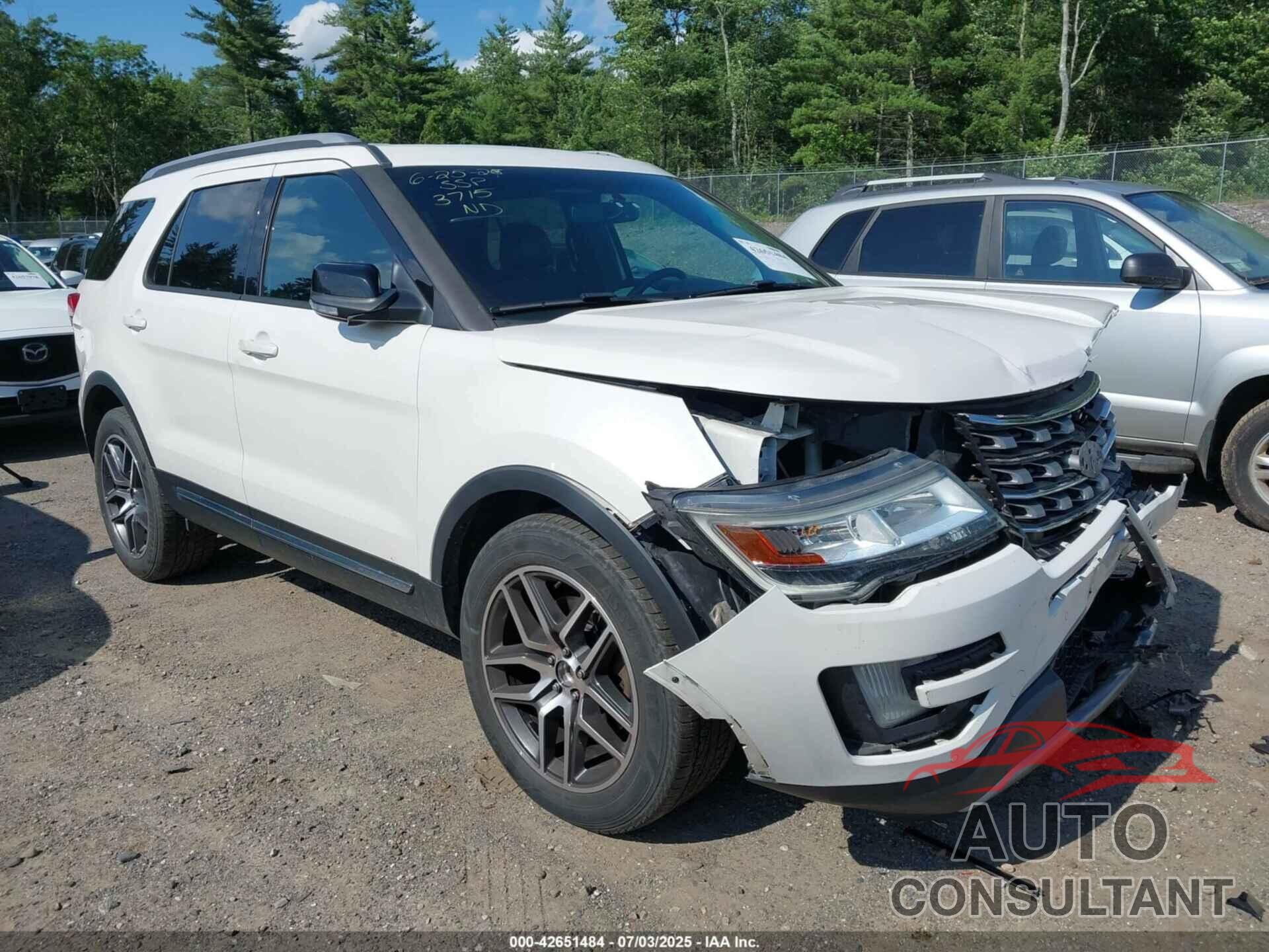 FORD EXPLORER 2016 - 1FM5K8D80GGC63715