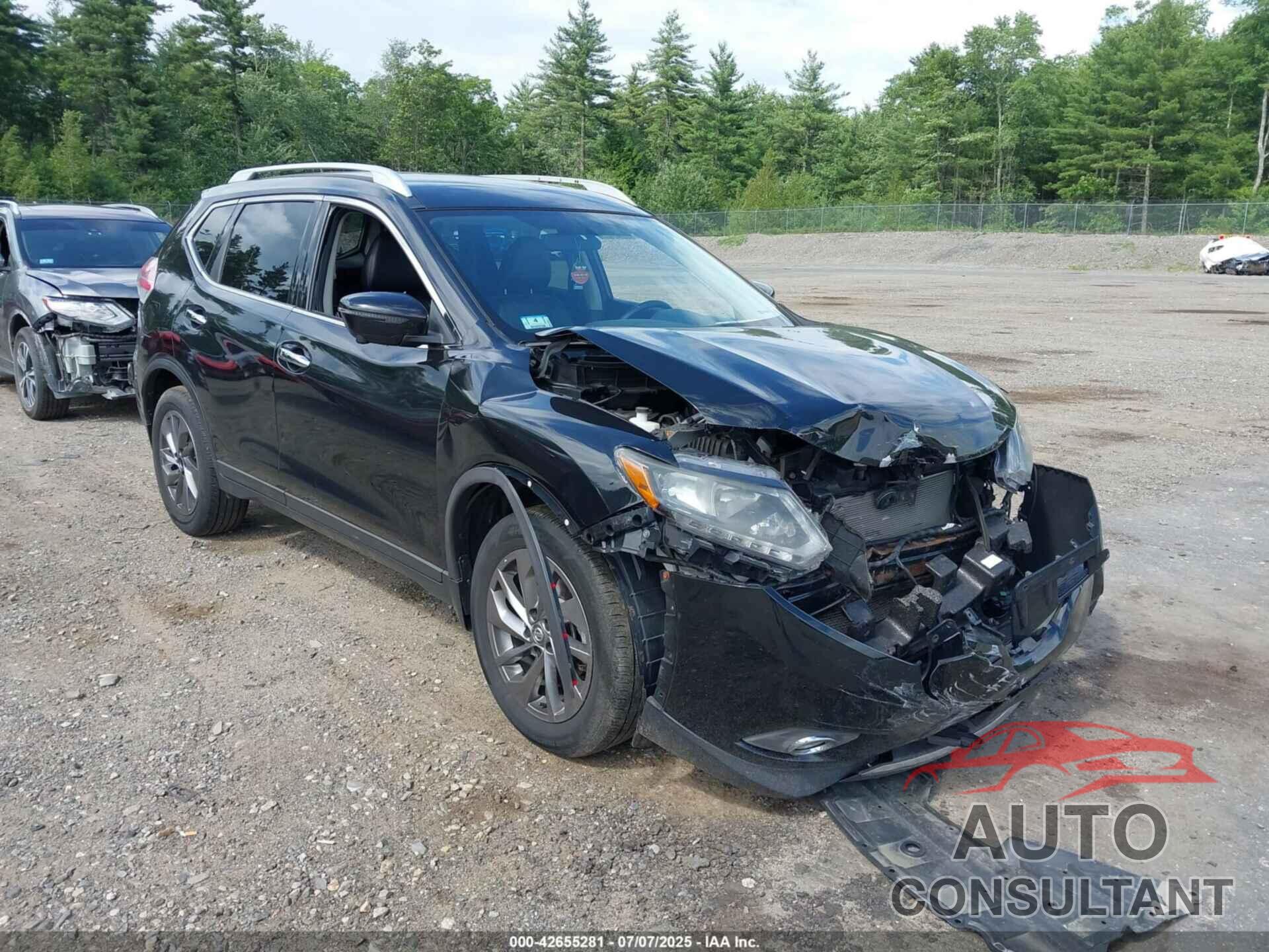 NISSAN ROGUE 2016 - KNMAT2MV8GP734318