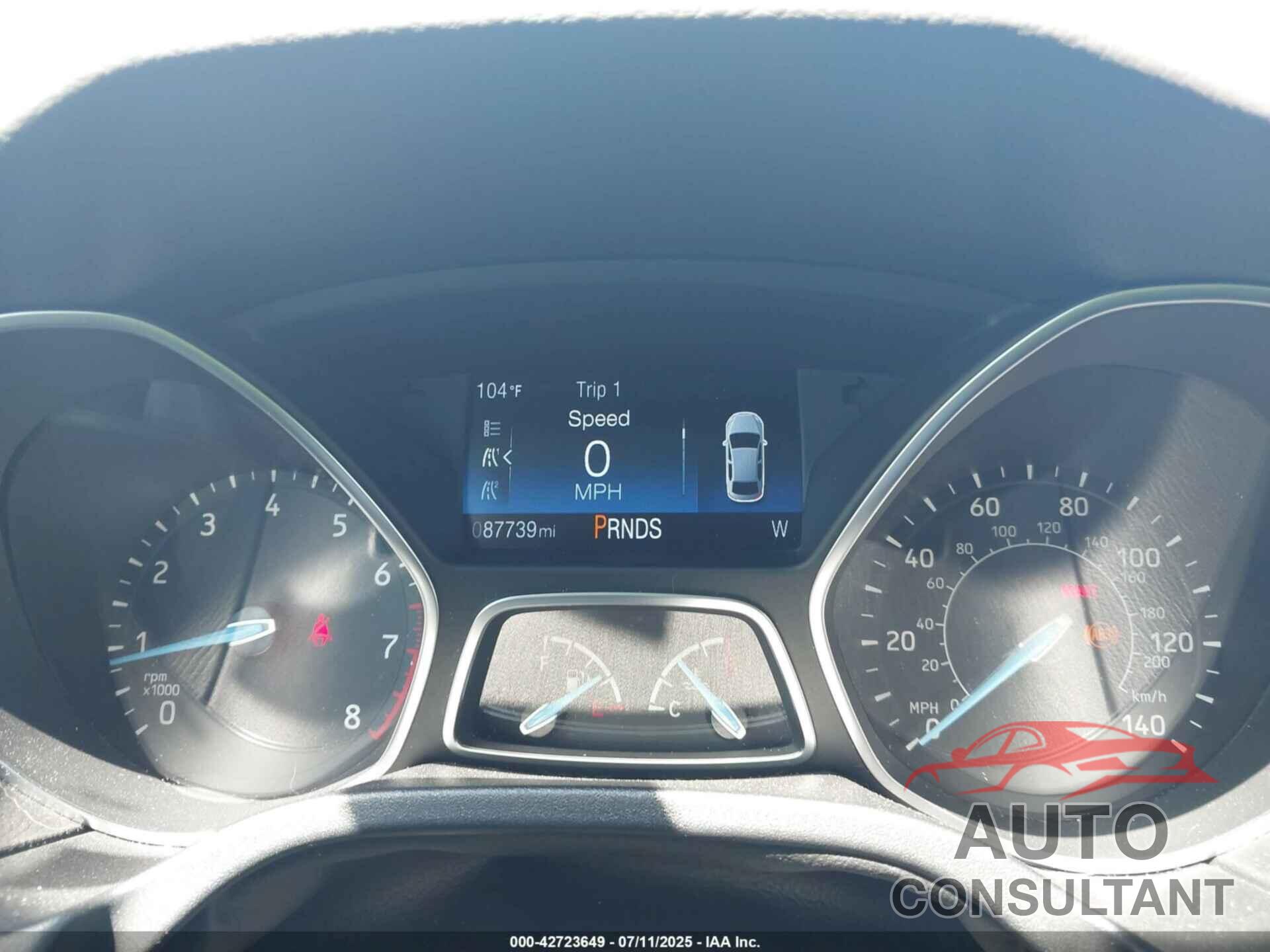 FORD FOCUS 2015 - 1FADP3K23FL210621