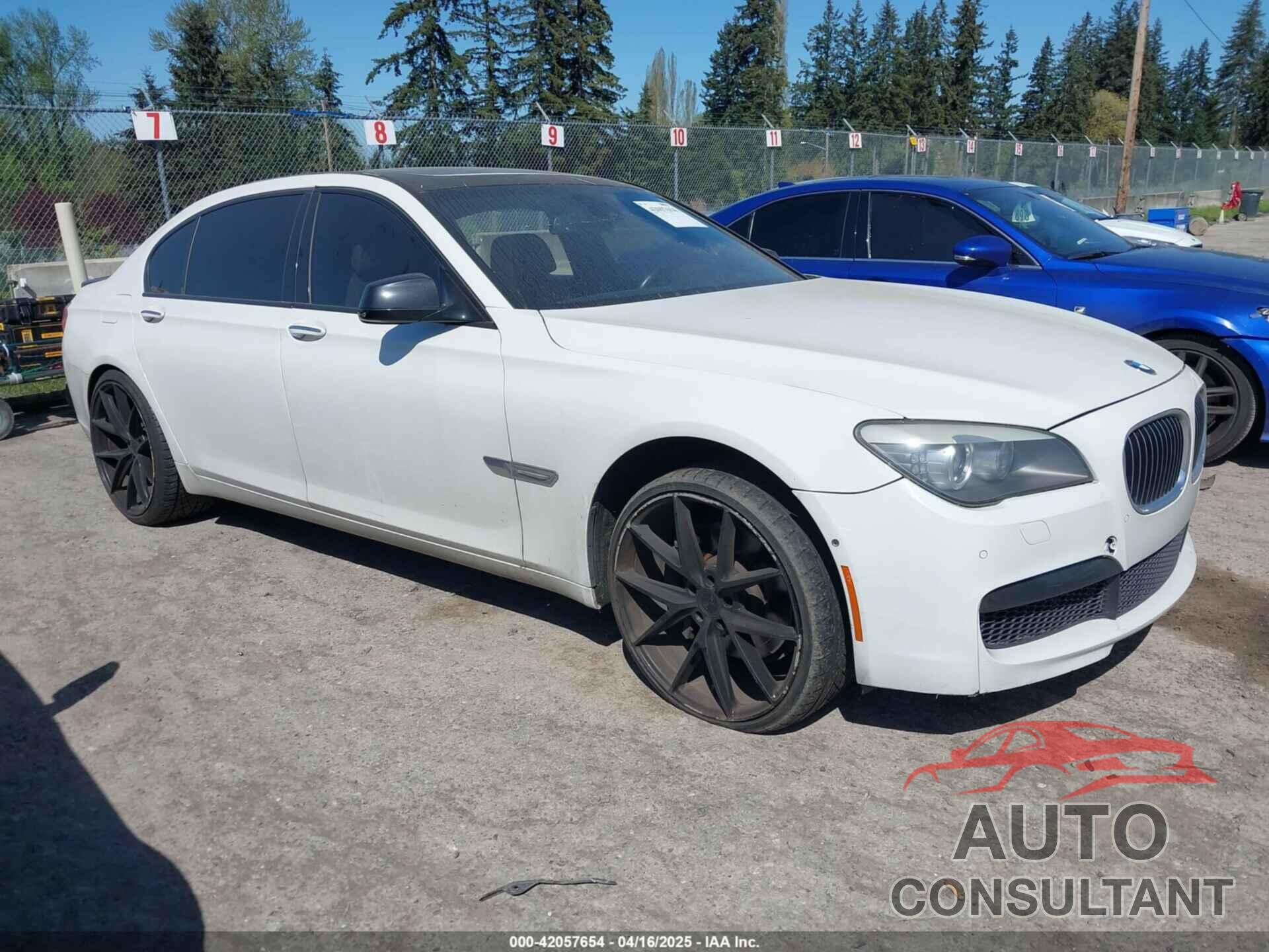 BMW 750LI 2012 - WBAKB8C52CDX20757