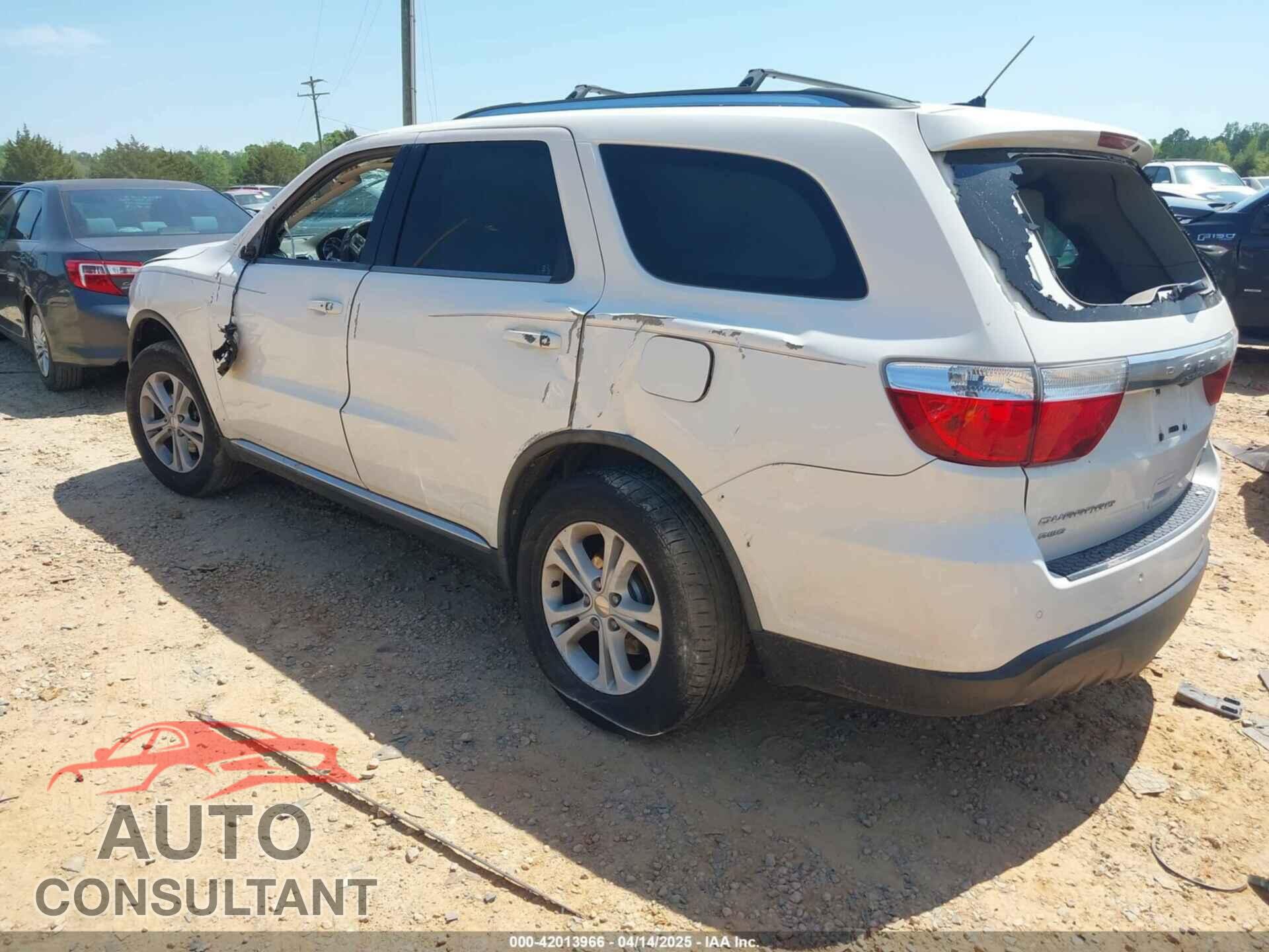 DODGE DURANGO 2012 - 1C4RDJDG3CC117972