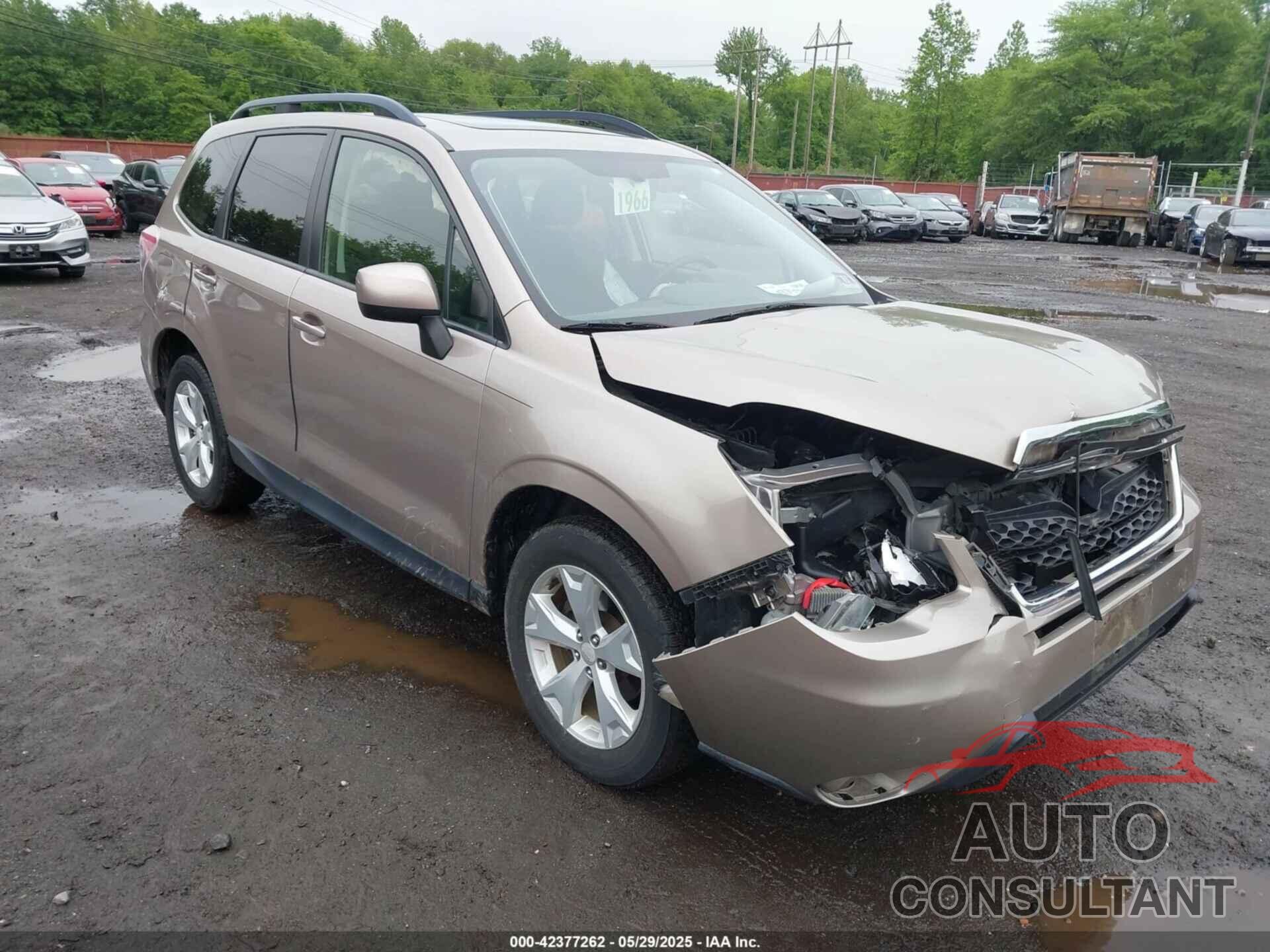 SUBARU FORESTER 2015 - JF2SJADC1FH547130