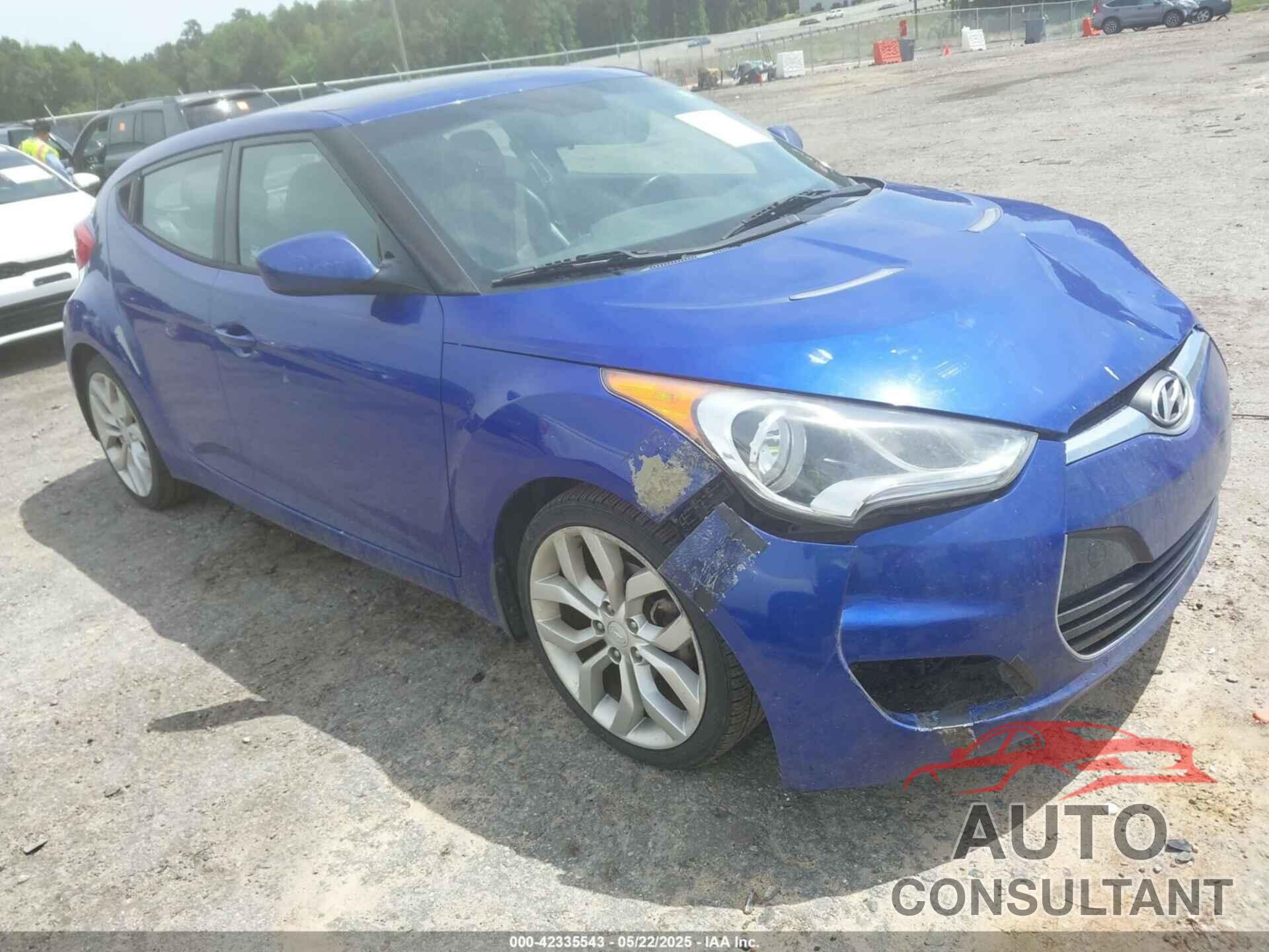 HYUNDAI VELOSTER 2013 - KMHTC6AD1DU173061