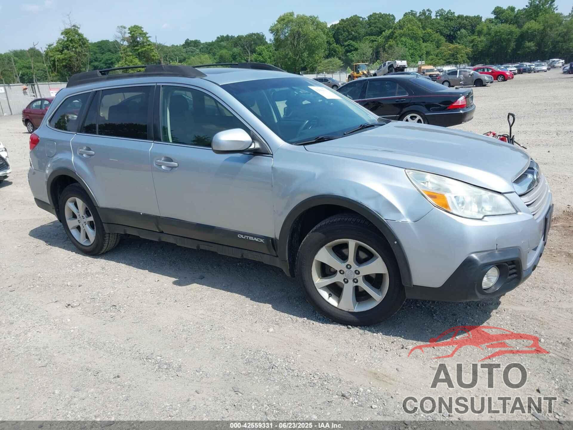 SUBARU OUTBACK 2014 - 4S4BRBDC4E3218524