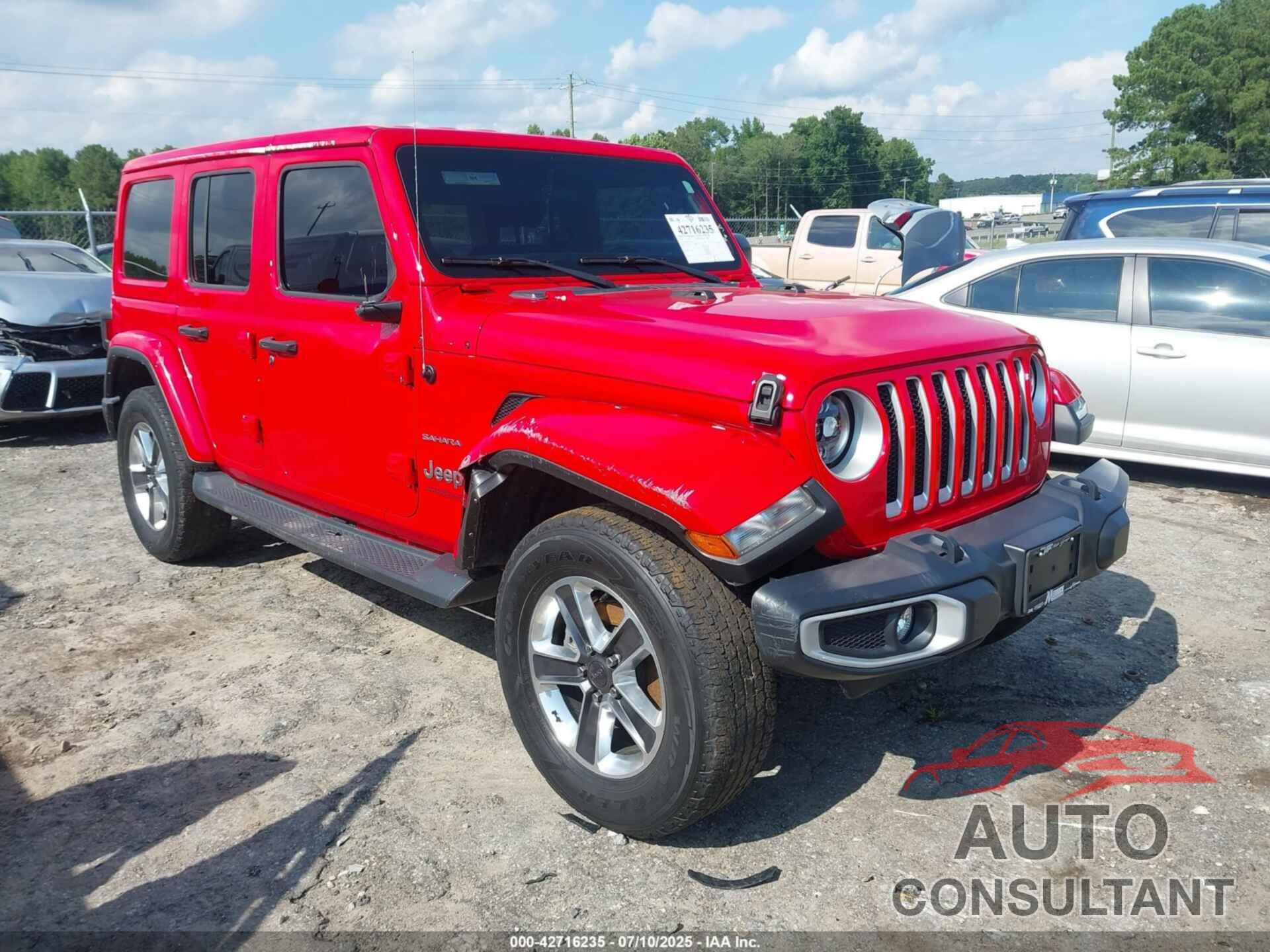 JEEP WRANGLER UNLIMITED 2021 - 1C4HJXEN2MW761970
