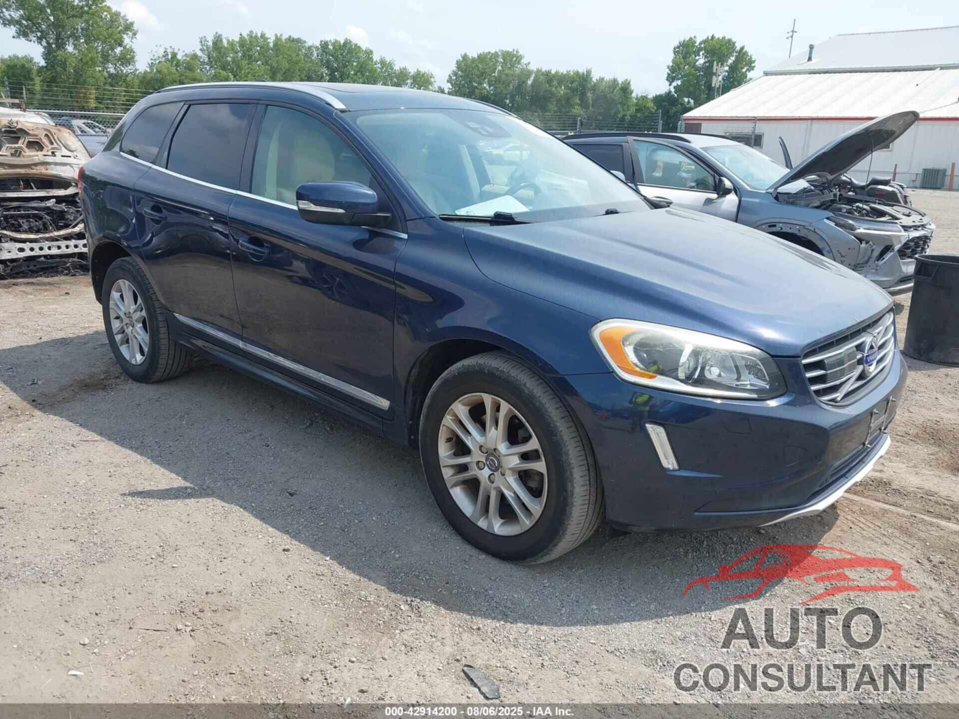 VOLVO XC60 2015 - YV4612RM0F2728324