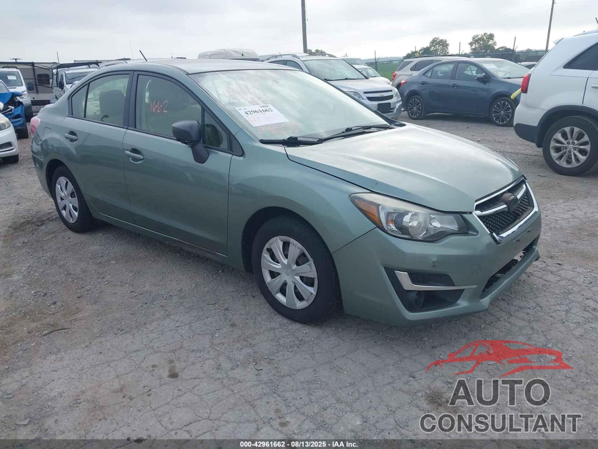SUBARU IMPREZA 2016 - JF1GJAA68GH007011