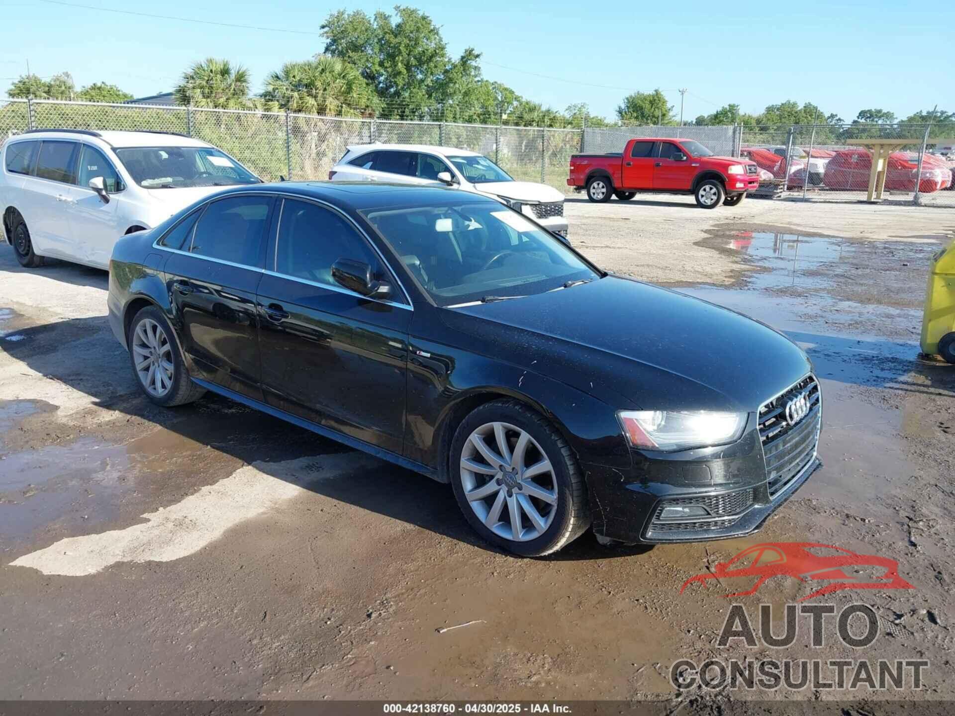 AUDI A4 2014 - WAUDFAFL8EN019698