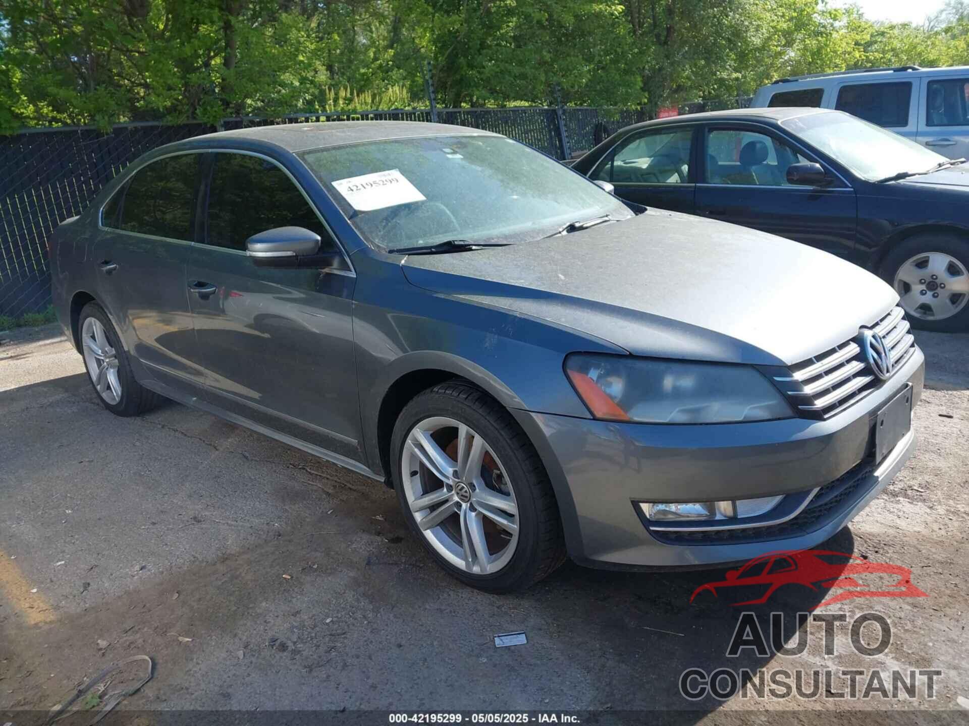 VOLKSWAGEN PASSAT 2014 - 1VWCN7A33EC021573