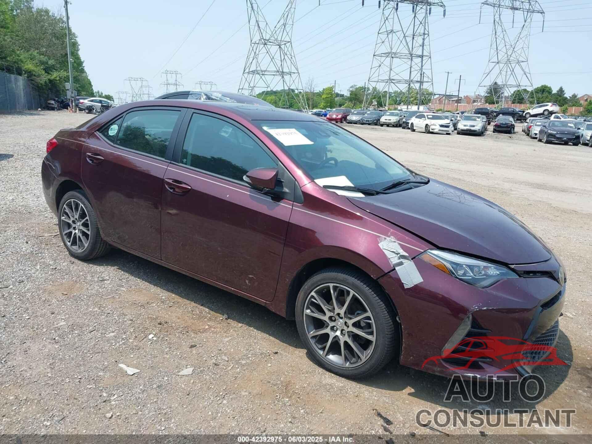 TOYOTA COROLLA 2017 - 5YFBURHE3HP600269