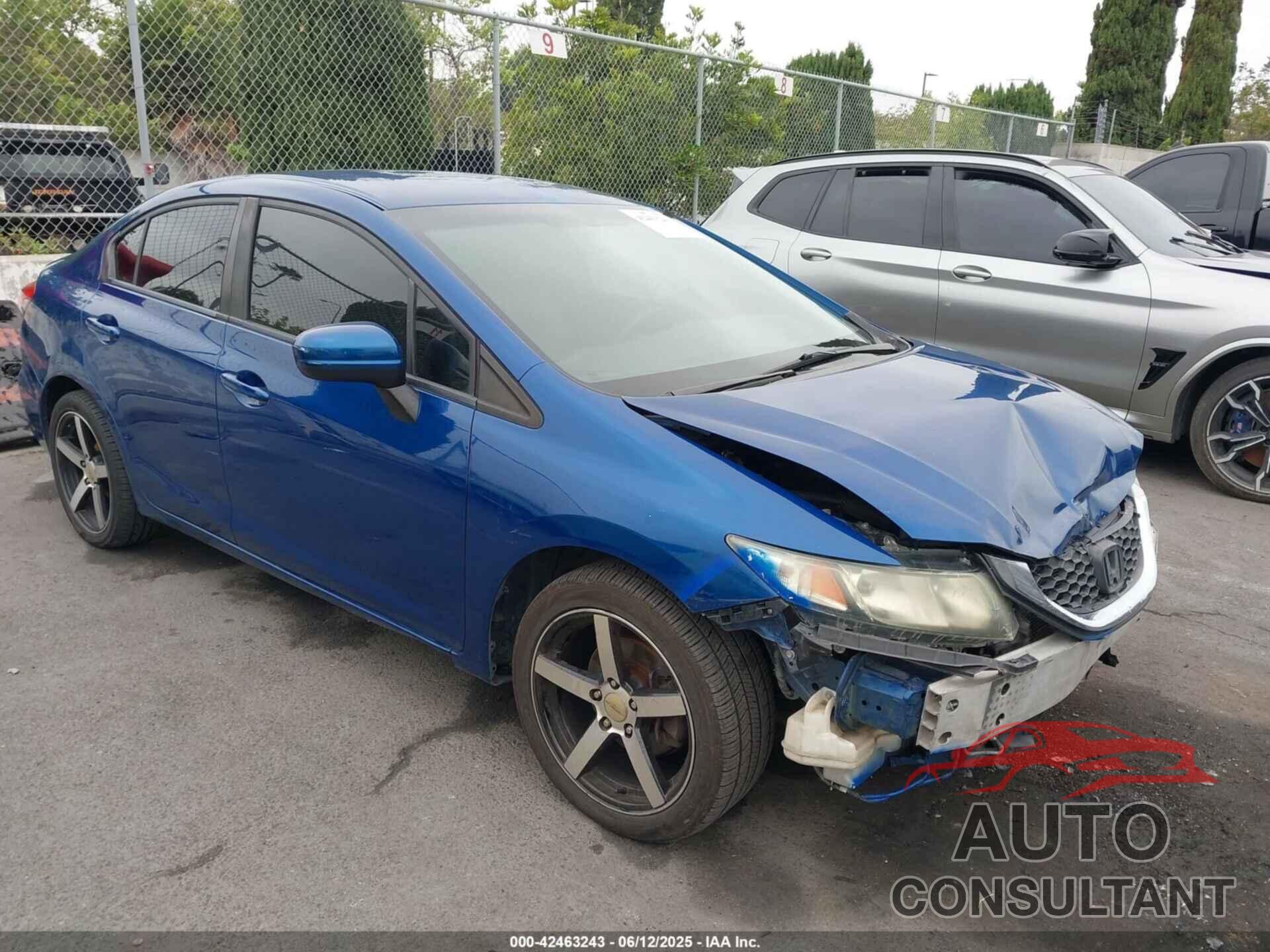 HONDA CIVIC 2014 - 19XFB2F57EE266956