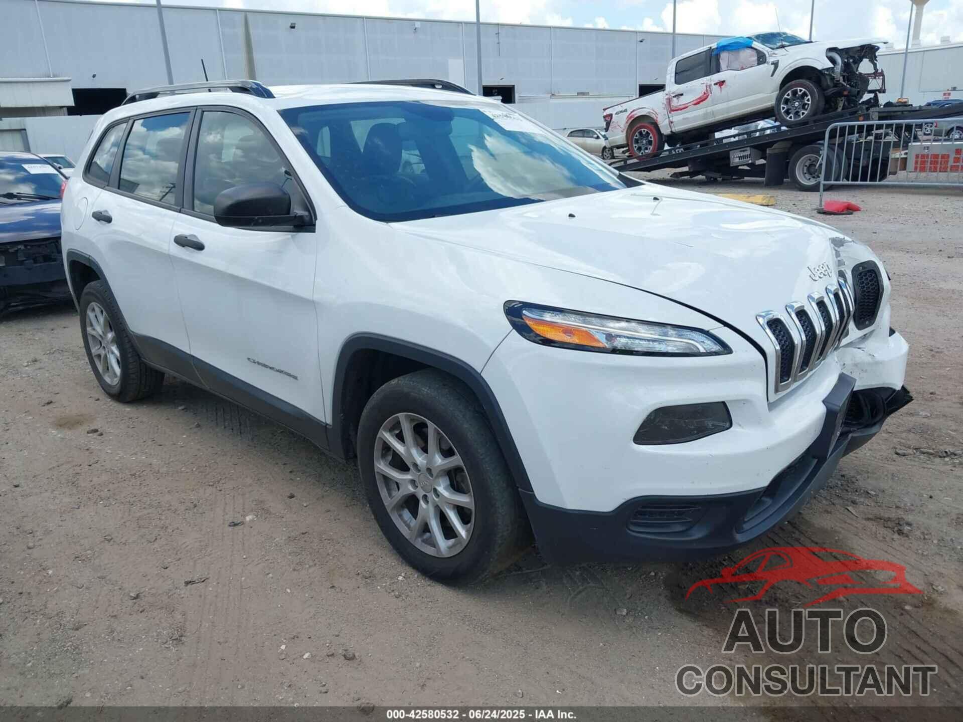 JEEP CHEROKEE 2016 - 1C4PJLAB5GW106822