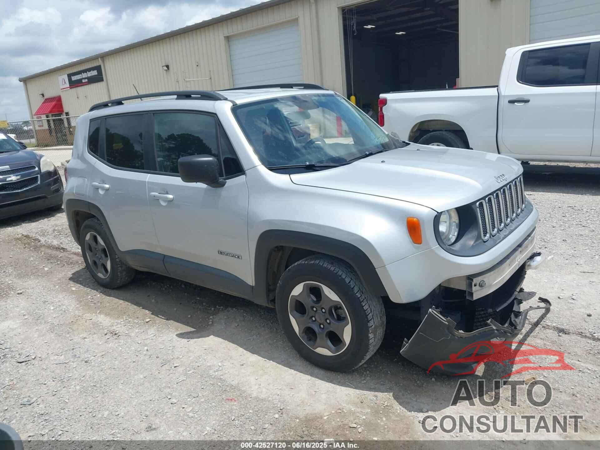 JEEP RENEGADE 2016 - ZACCJAAT4GPD73586