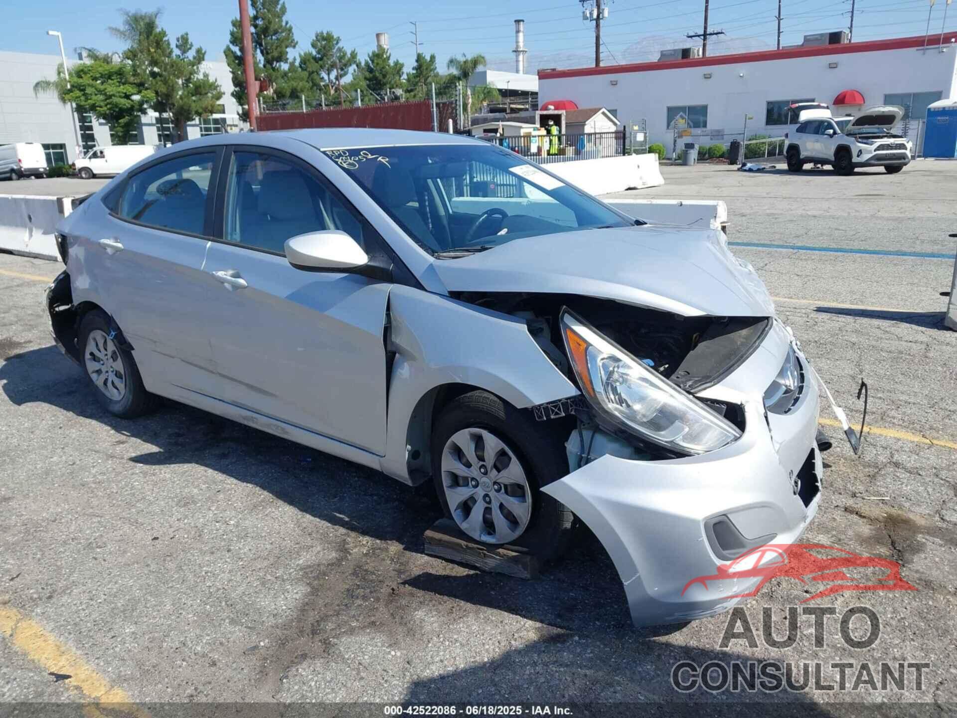 HYUNDAI ACCENT 2015 - KMHCT4AEXFU818306