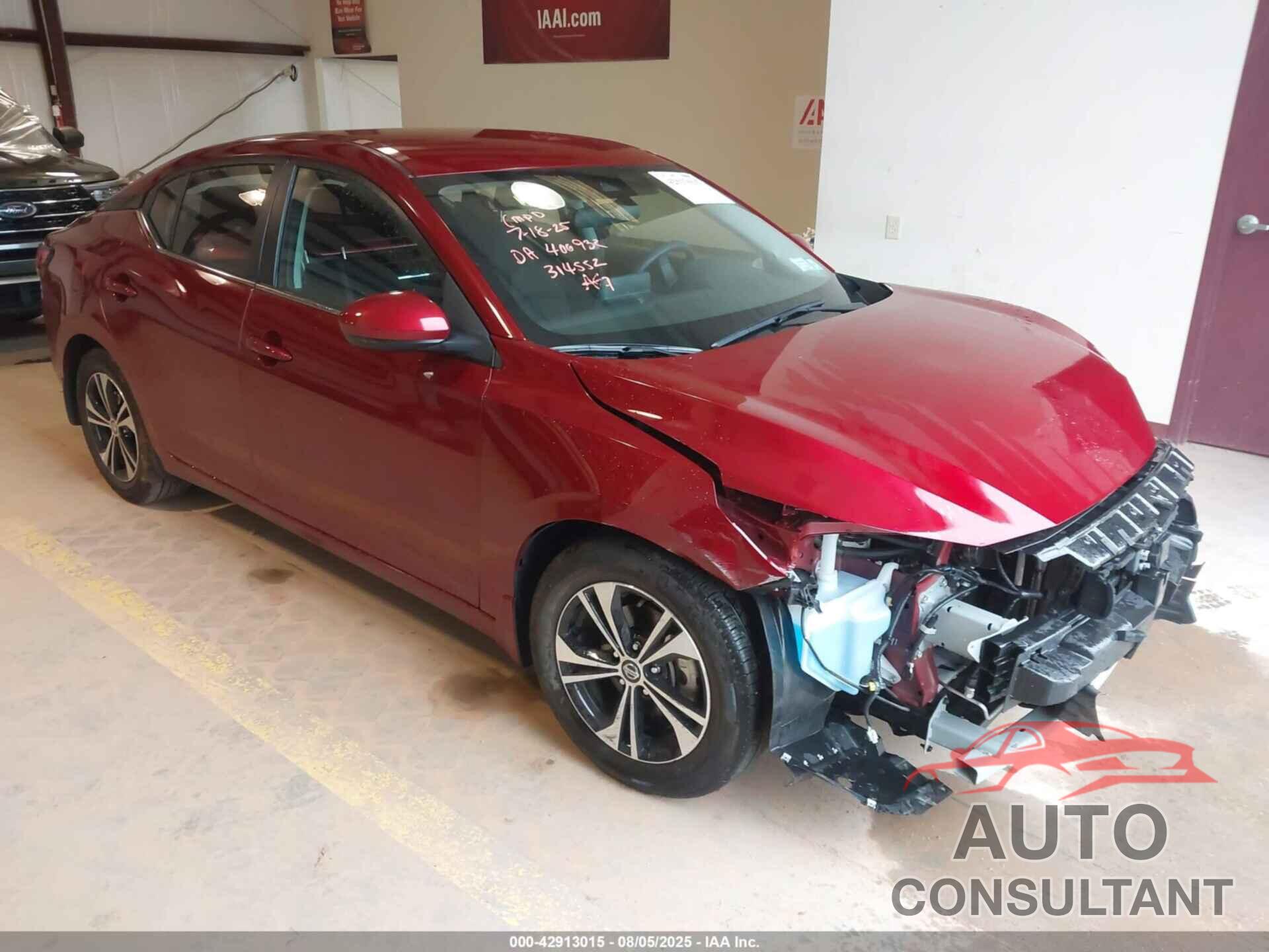 NISSAN SENTRA 2023 - 3N1AB8CV8PY314552