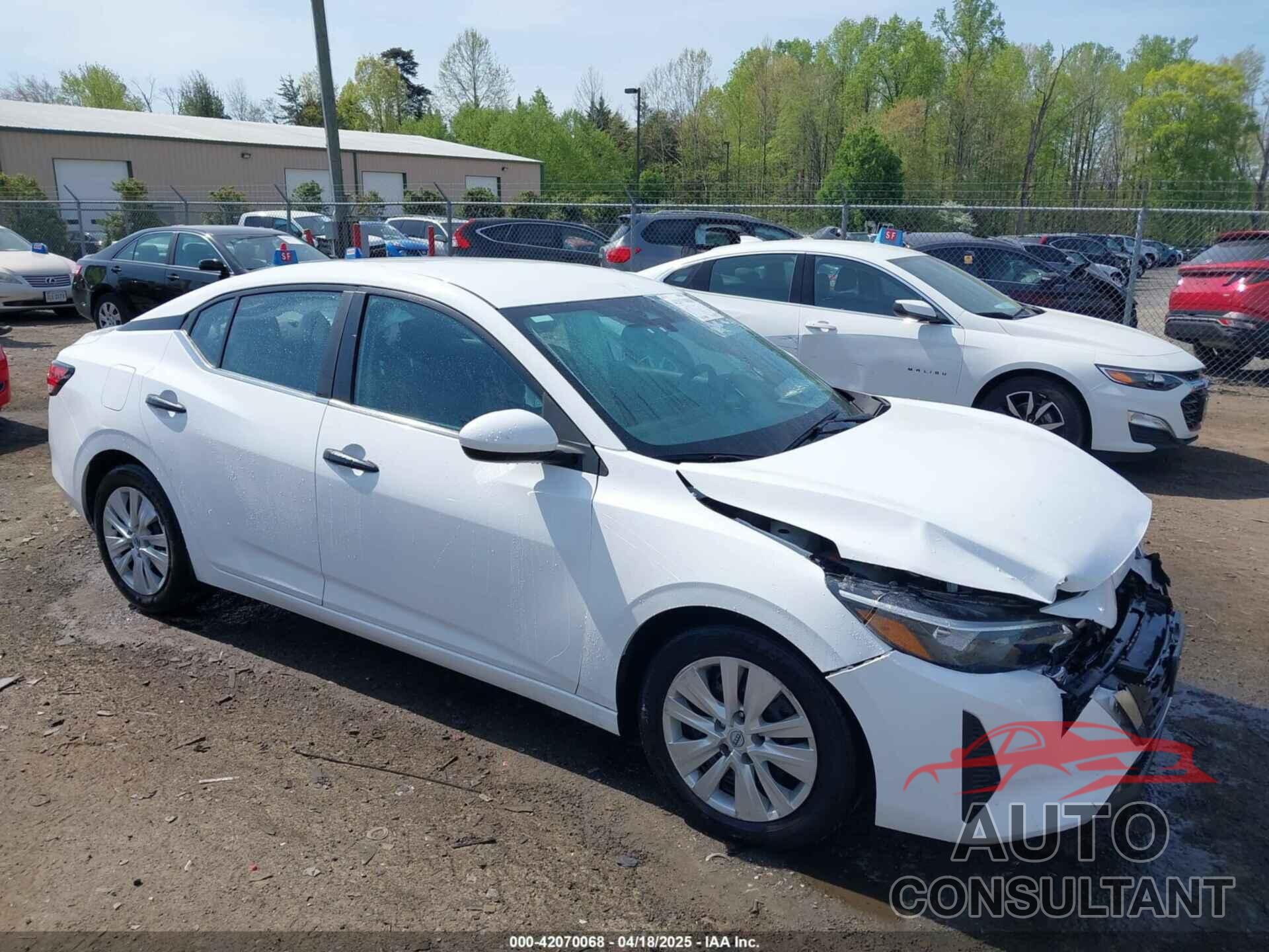 NISSAN SENTRA 2024 - 3N1AB8BV9RY296423