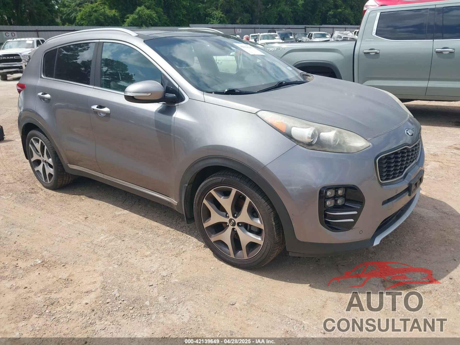 KIA SPORTAGE 2017 - KNDPR3A6XH7241222